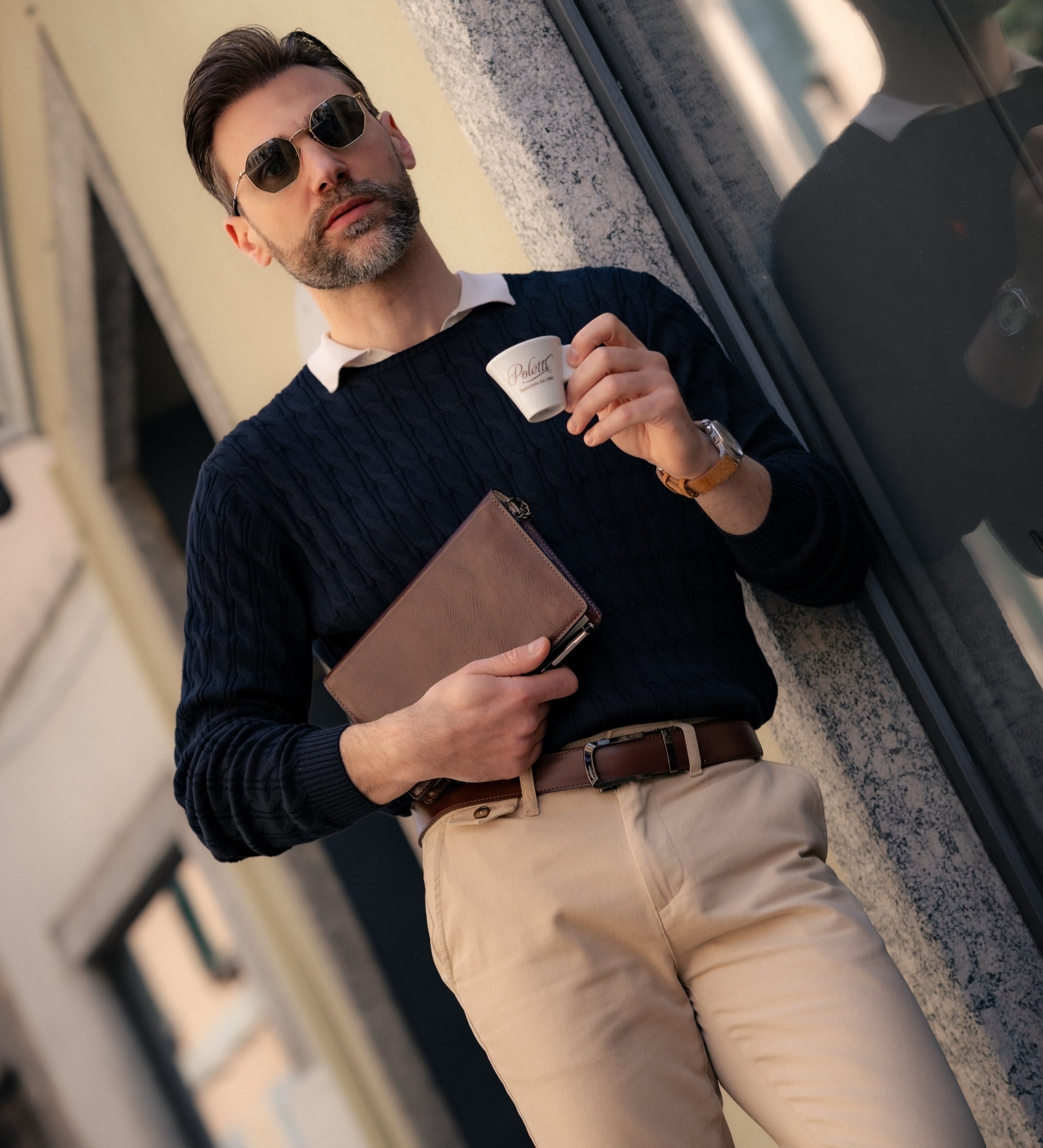 Organizer in pelle per taccuino A5 ricaricabile - The Diary of a Nobody