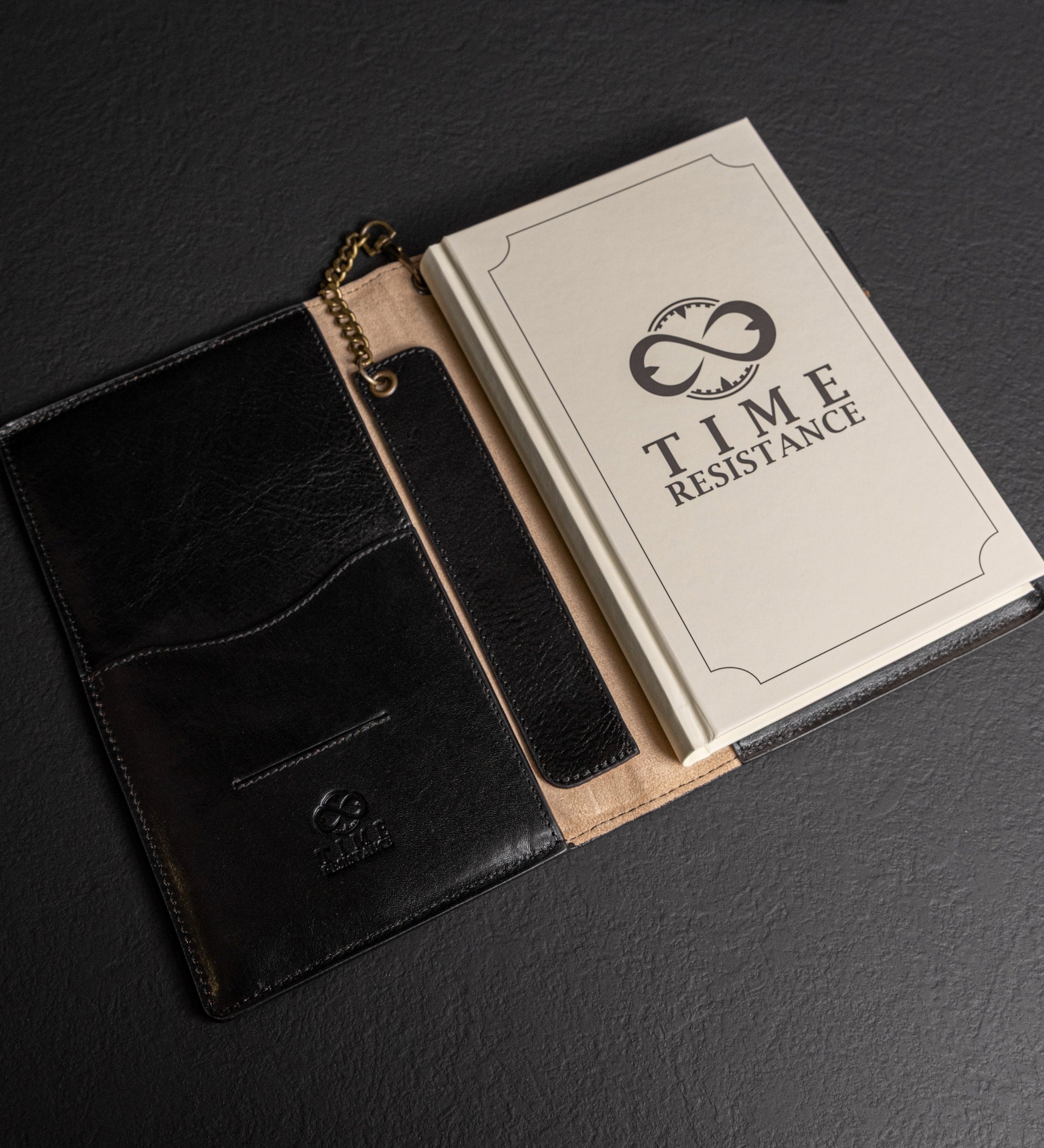 Organizer in pelle per taccuino A5 ricaricabile donna - The Diary of a Nobody