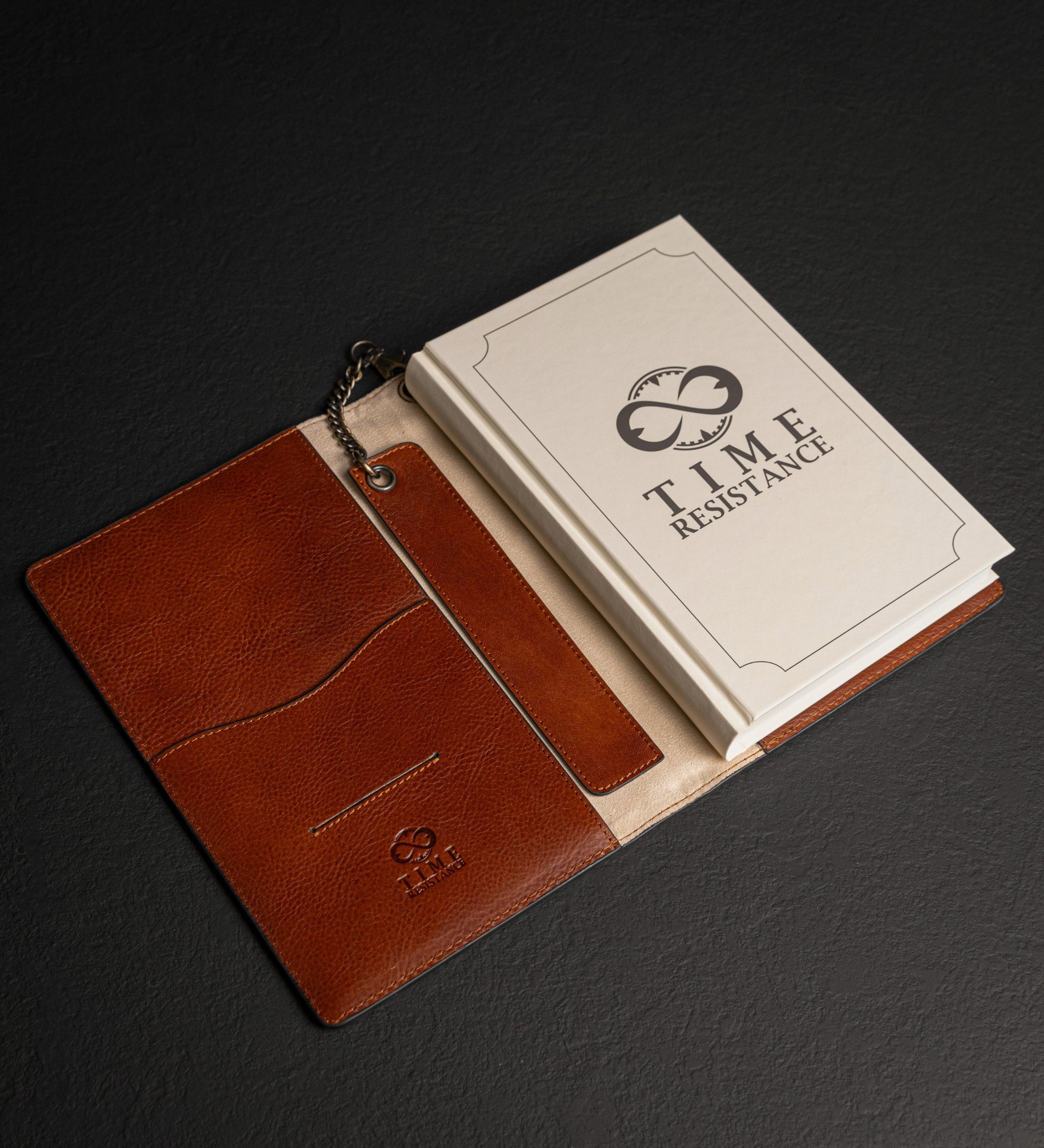 Organizer in pelle per taccuino A5 ricaricabile donna - The Diary of a Nobody