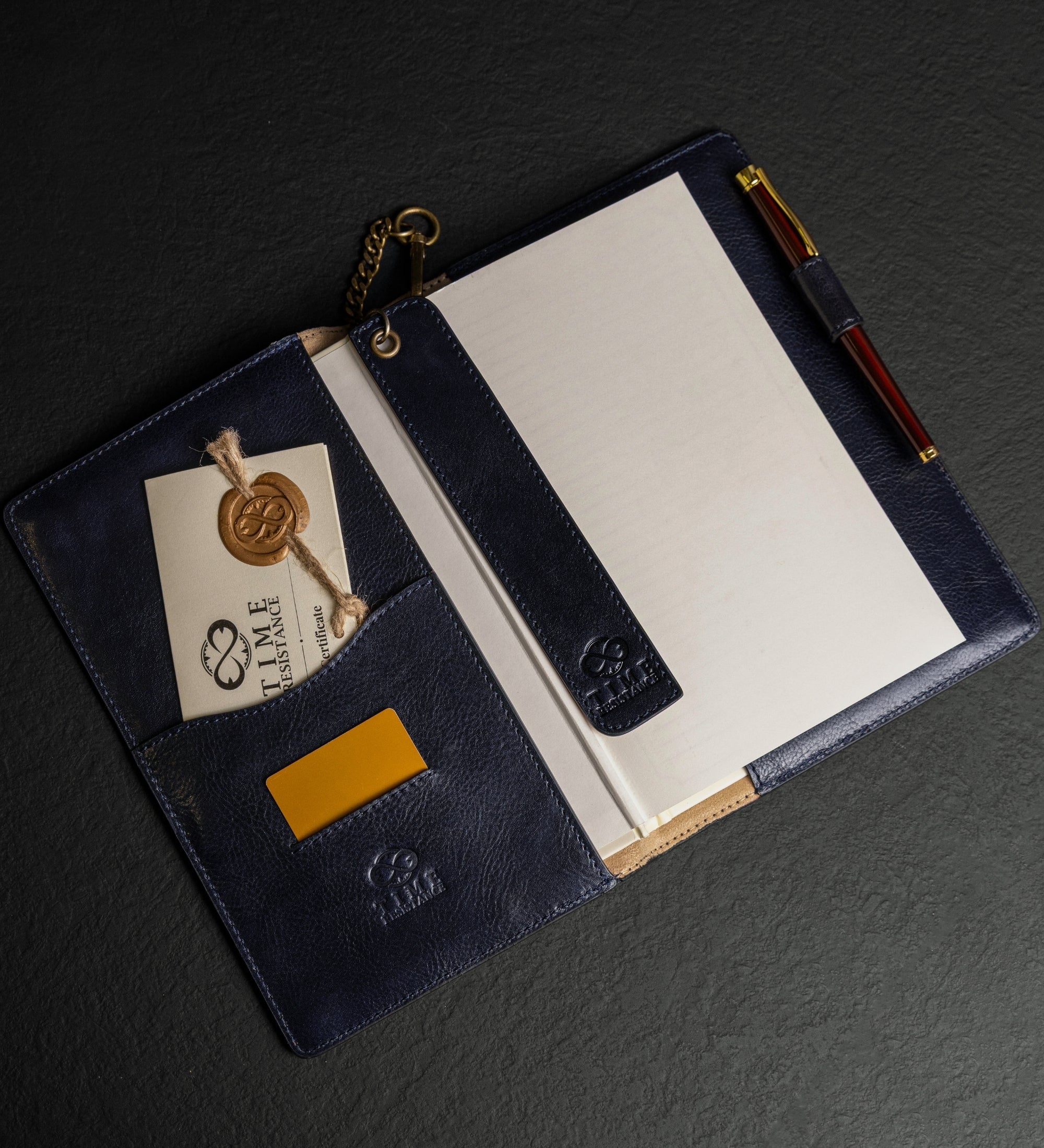 Organizer in pelle per taccuino A5 ricaricabile donna - The Diary of a Nobody