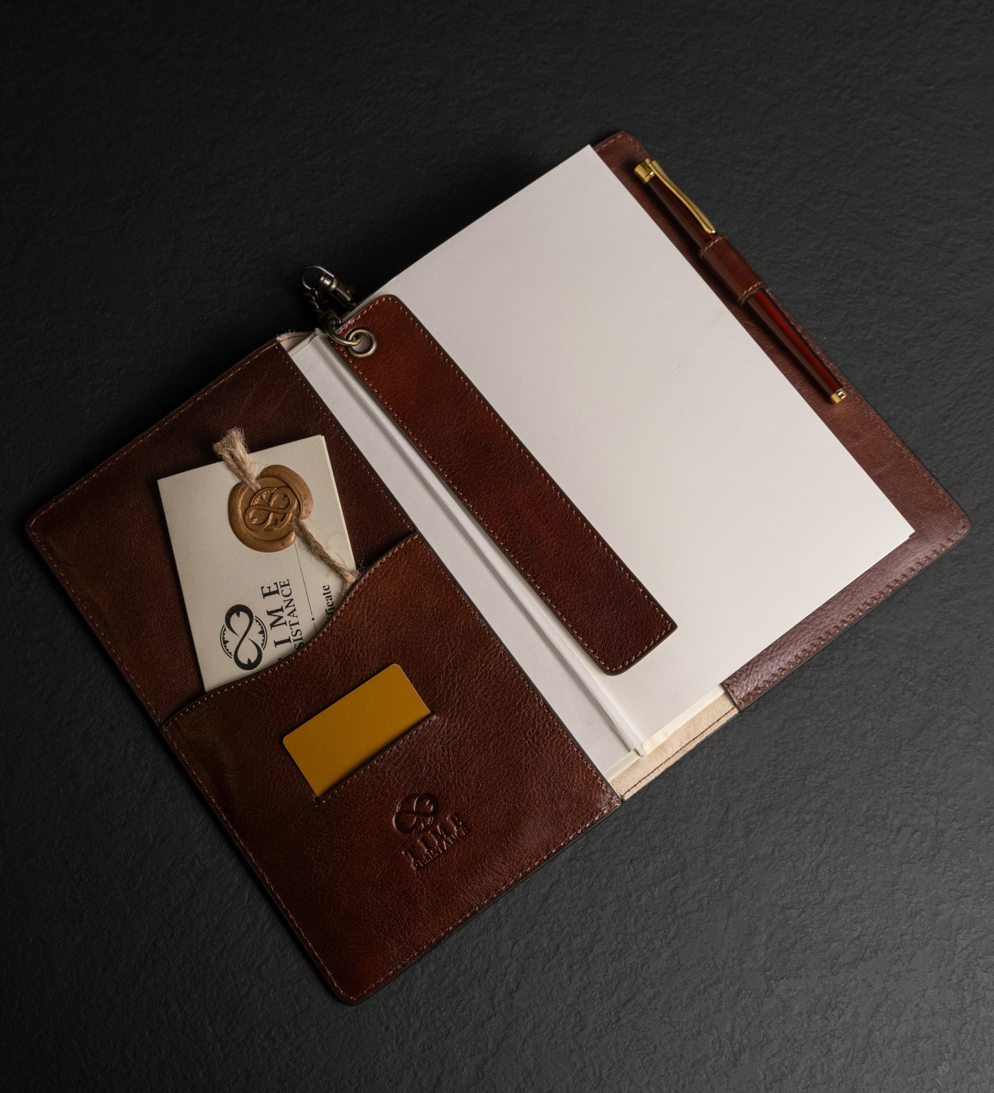Organizer in pelle per taccuino A5 ricaricabile - The Diary of a Nobody
