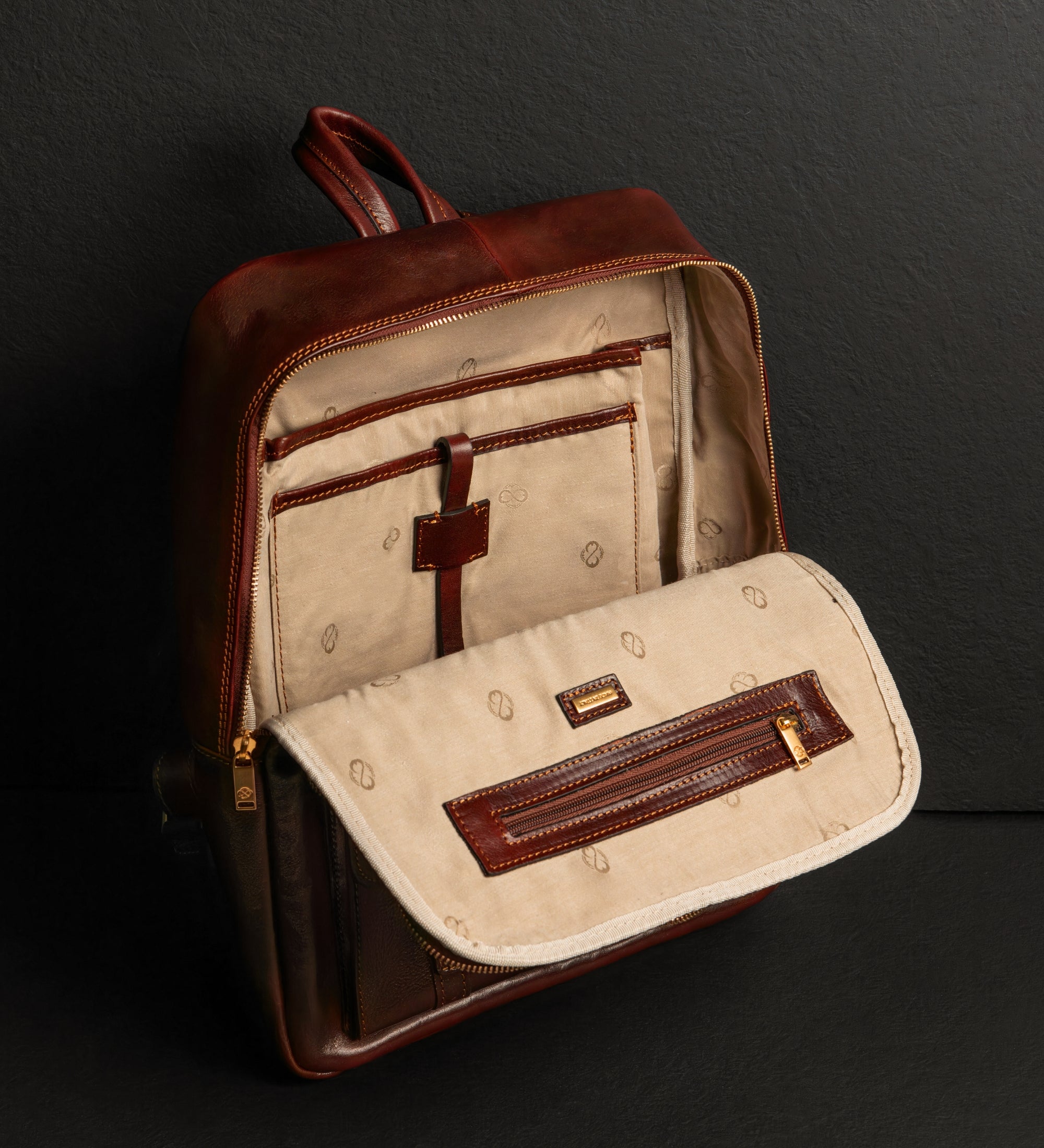 Zaino borsa da viaggio in pelle donna - The Divine Comedy