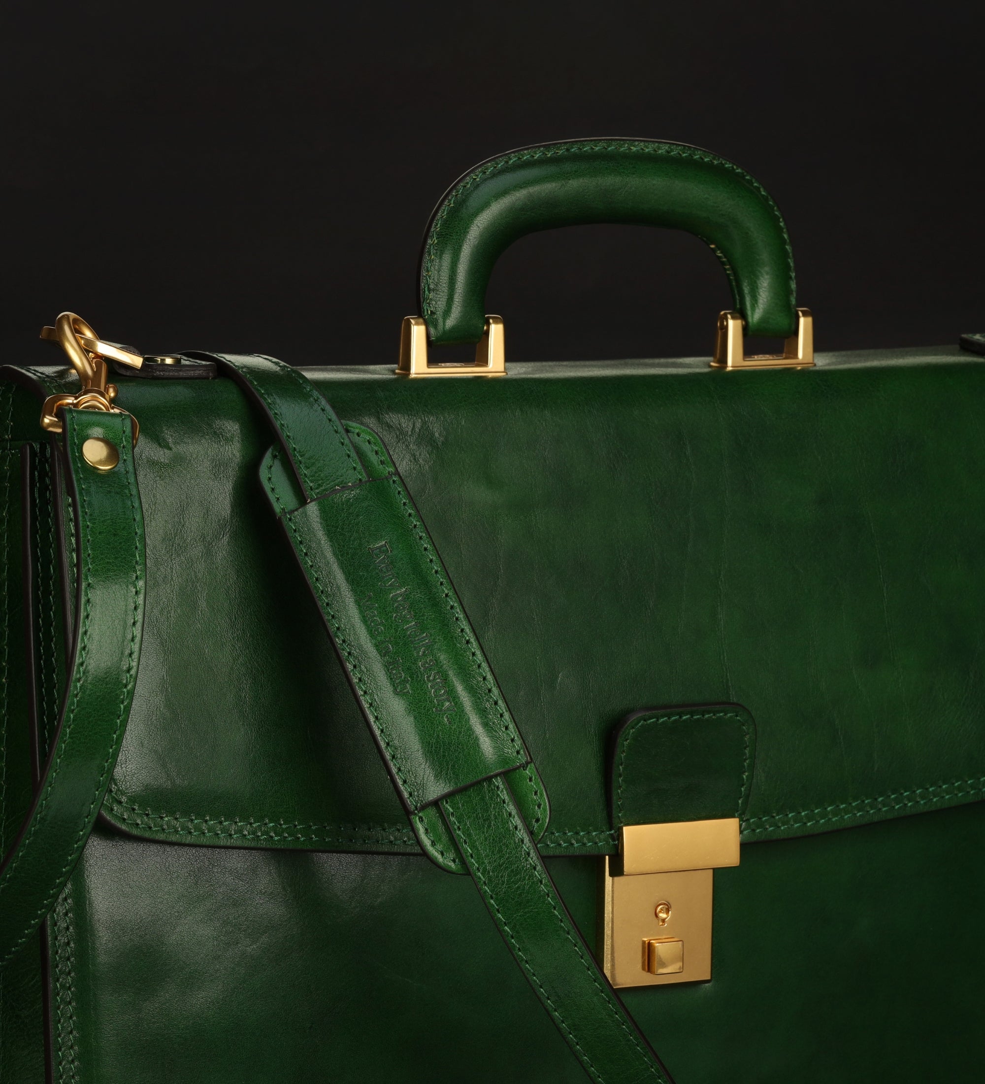 Cartella da lavoro in pelle donna - The Sound of the Mountain