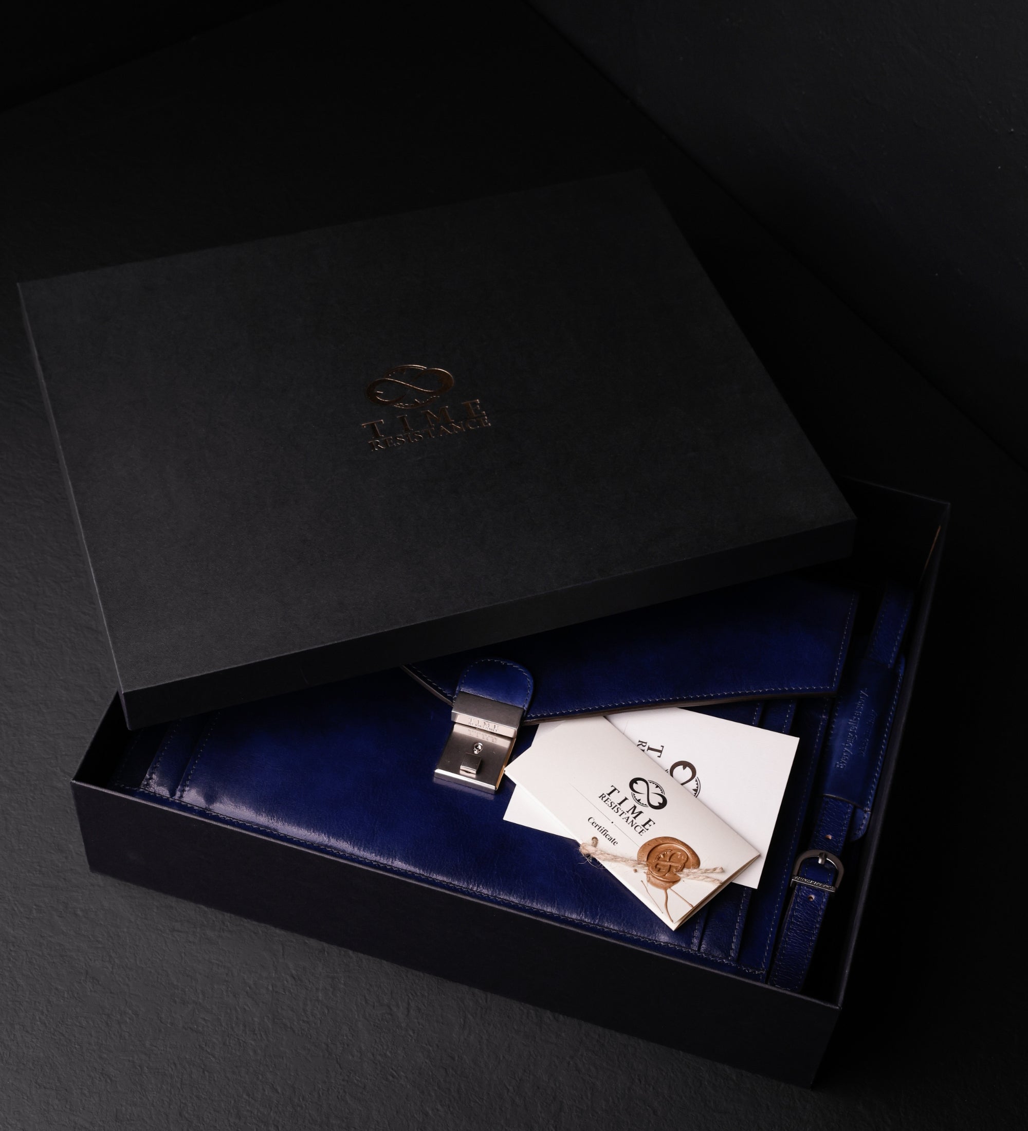 Cartella da lavoro in pelle dal design classico - The Magus