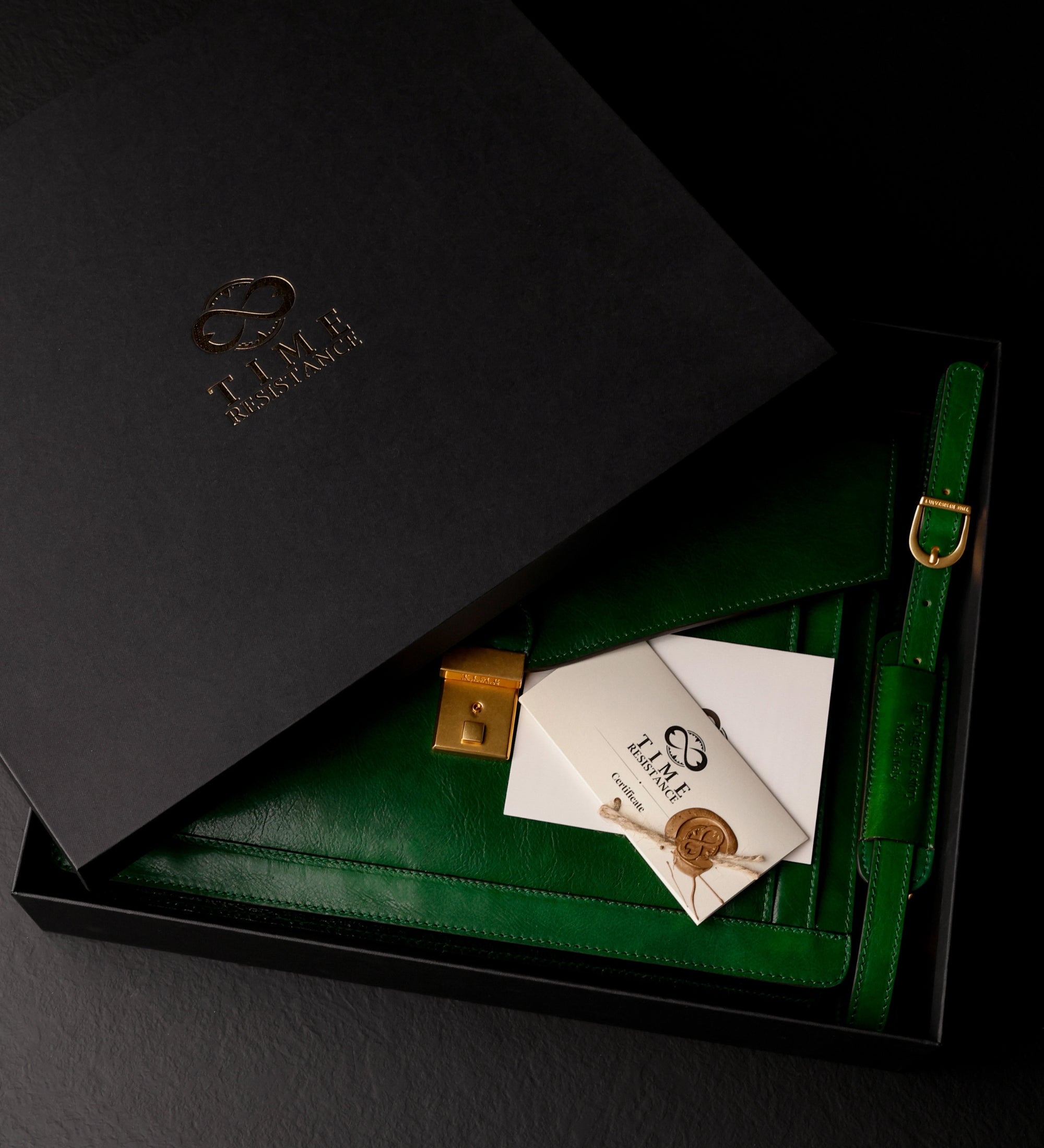 Cartella da lavoro in pelle dal design classico - The Magus