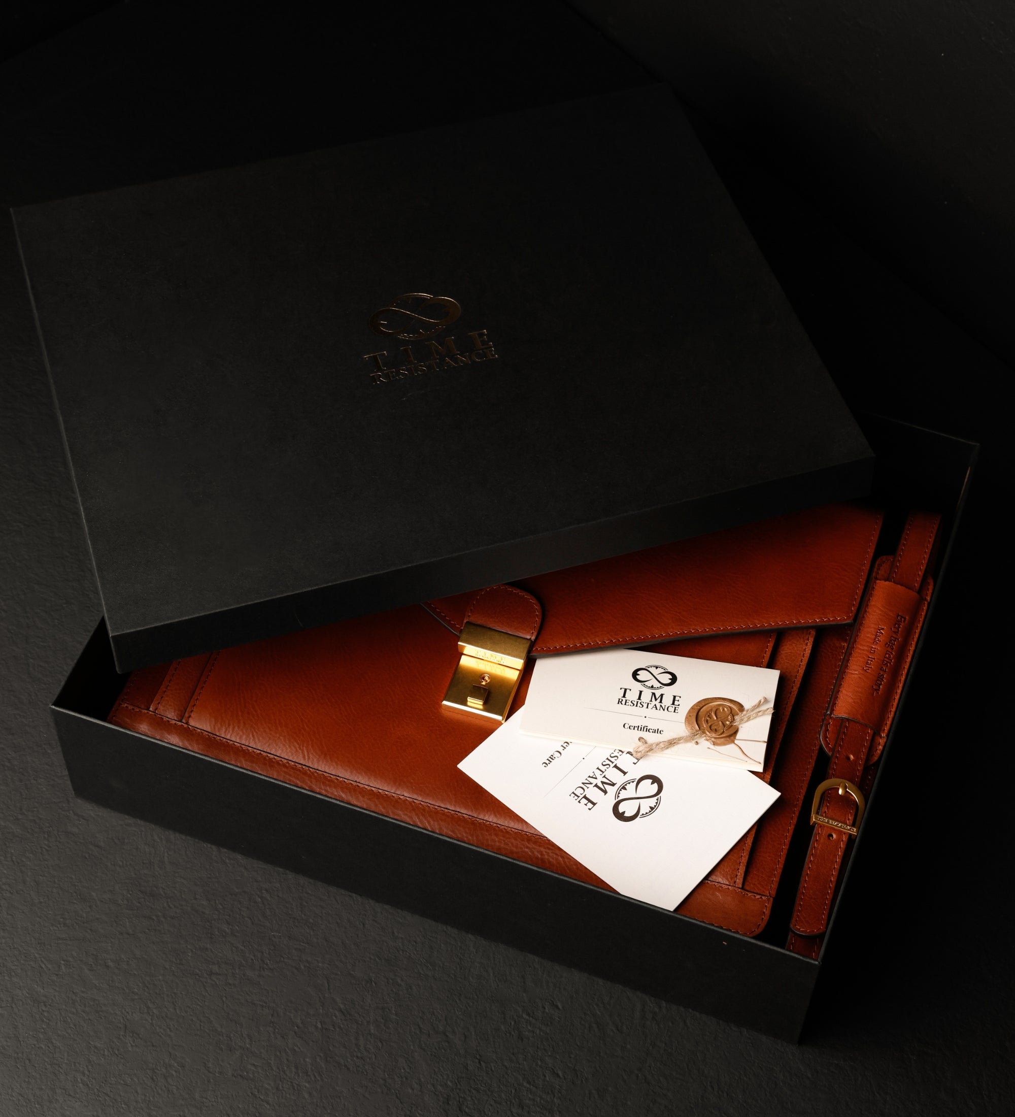 Cartella da lavoro in pelle dal design classico - The Magus