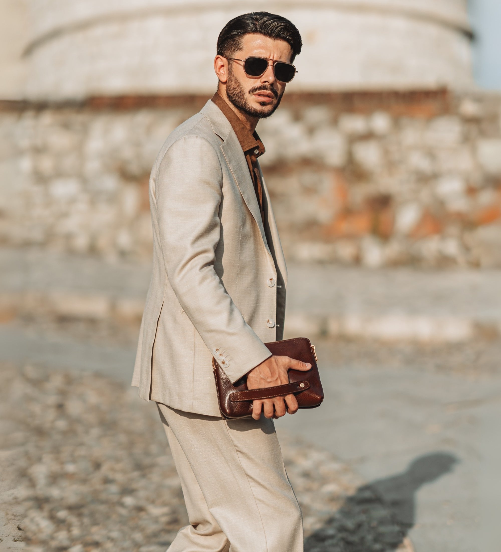 Pochette in pelle - Ulysses