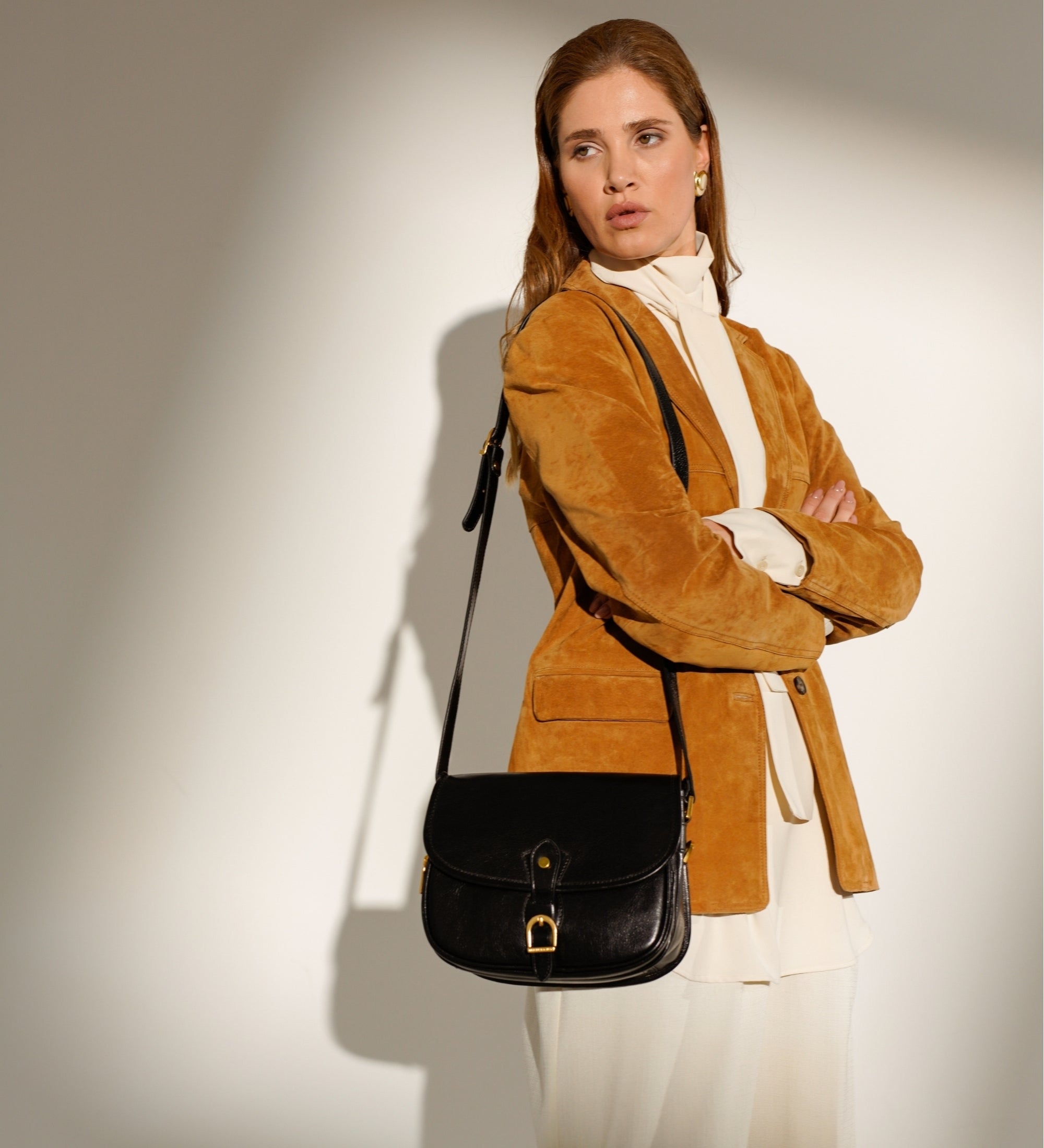 Borsa saddle in pelle donna - Women In Love