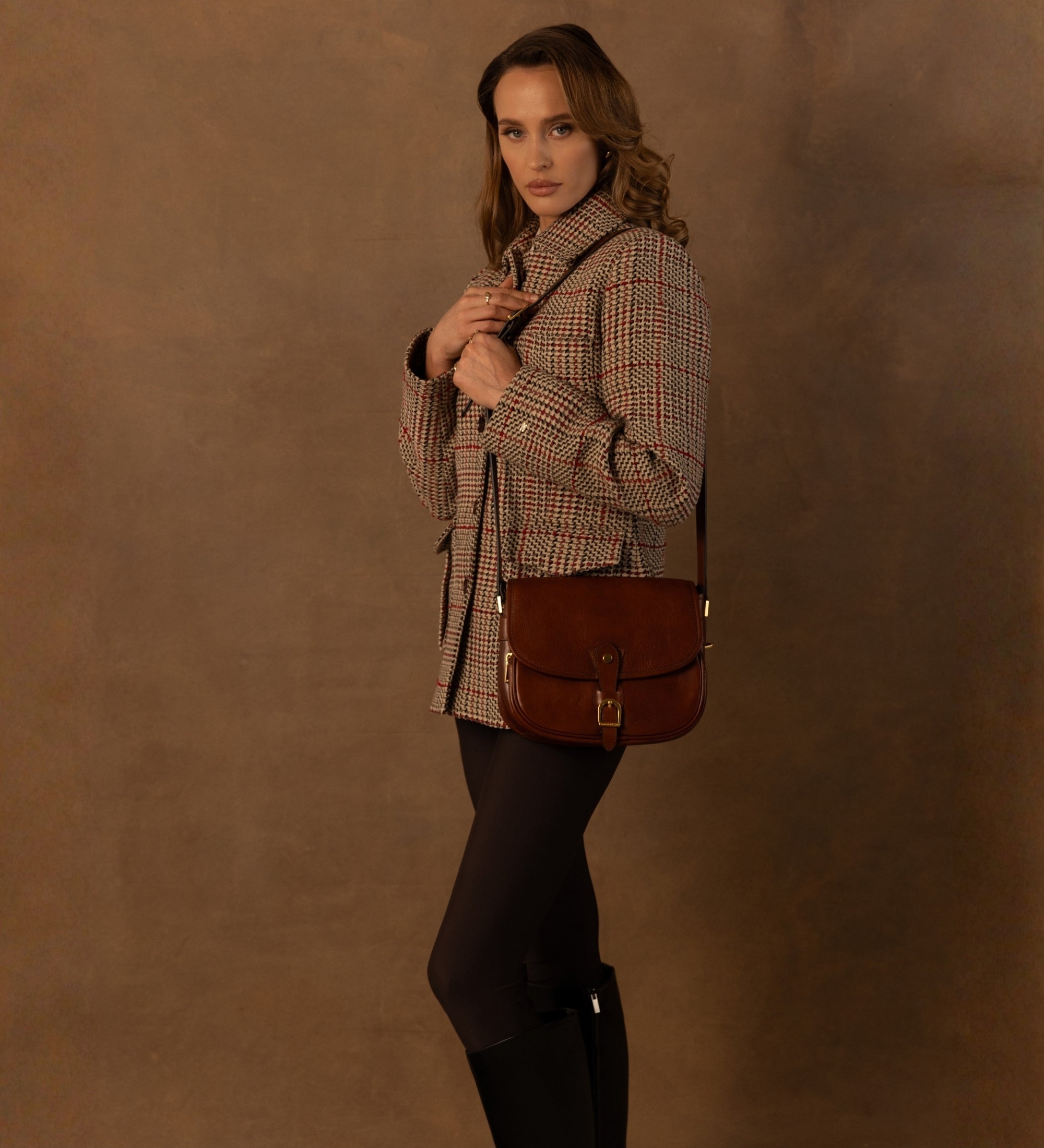 Borsa saddle in pelle donna - Women In Love