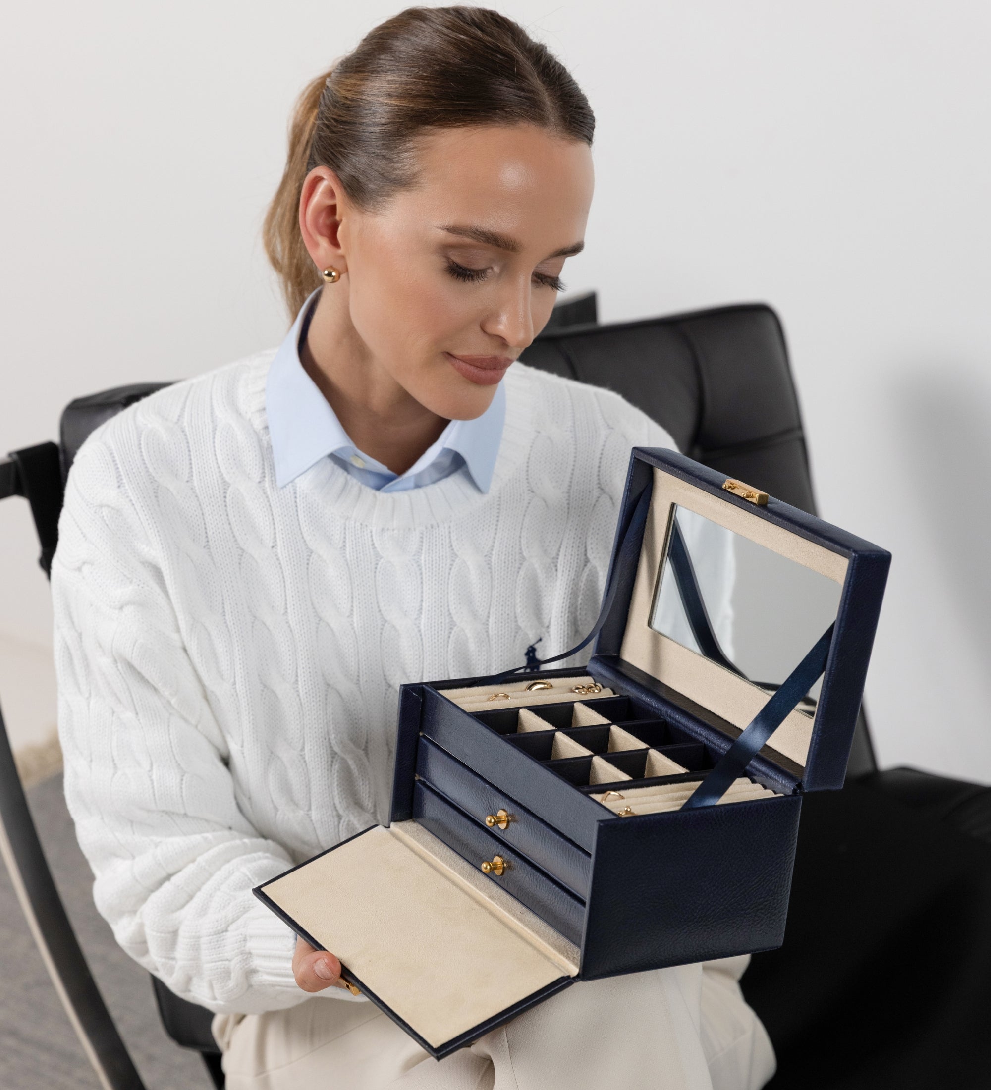 Portagioie in pelle donna - Beloved