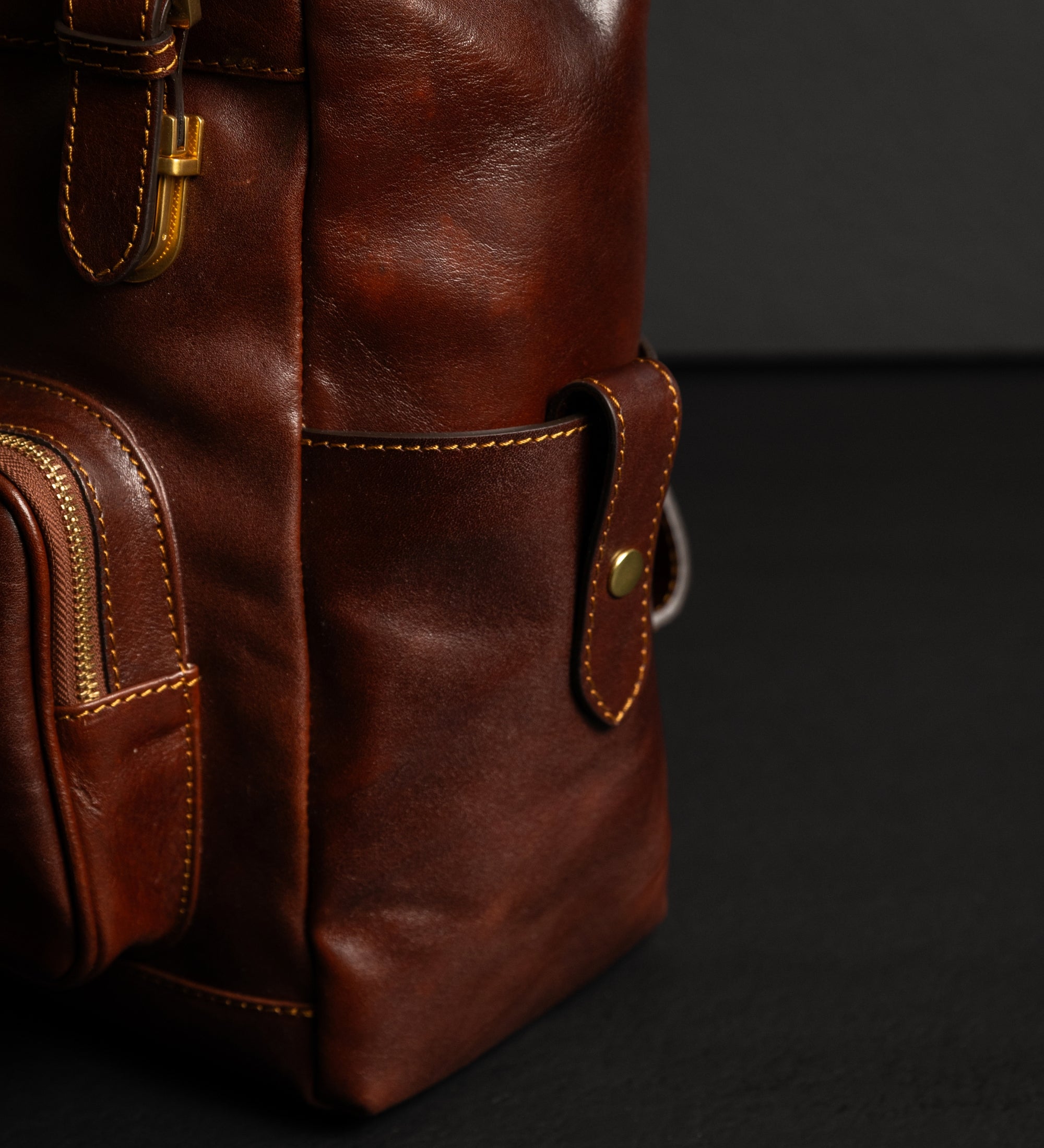 Zaino in pelle - The Good Earth