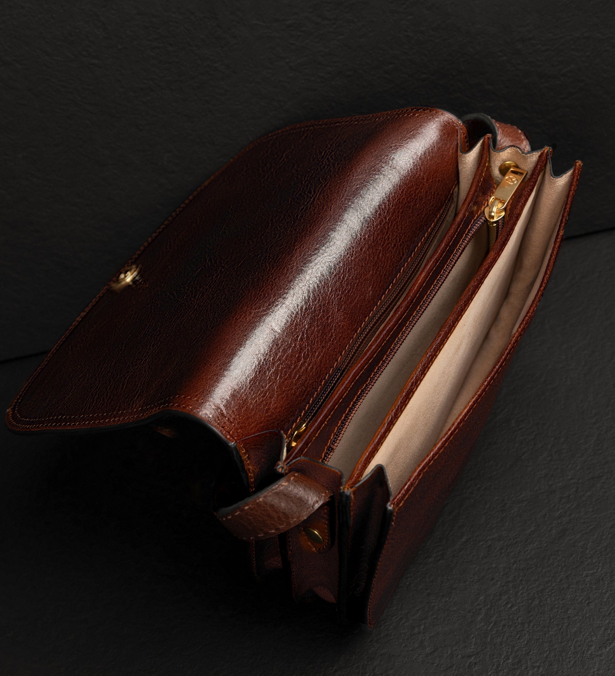 Borsa a tracolla in pelle modello saddle donna - Moonfleet
