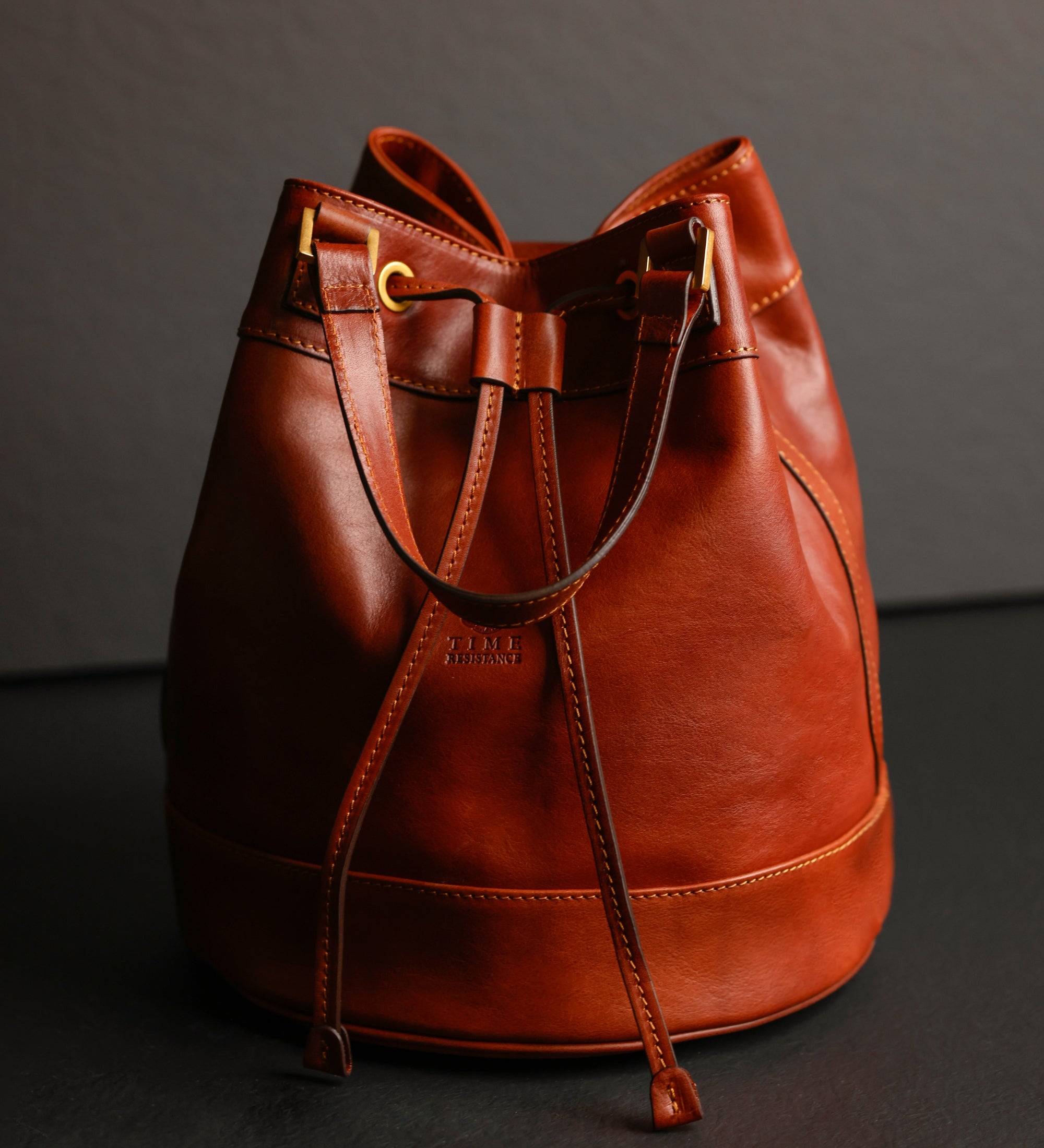 Borsa a secchiello in pelle donna - Light In August