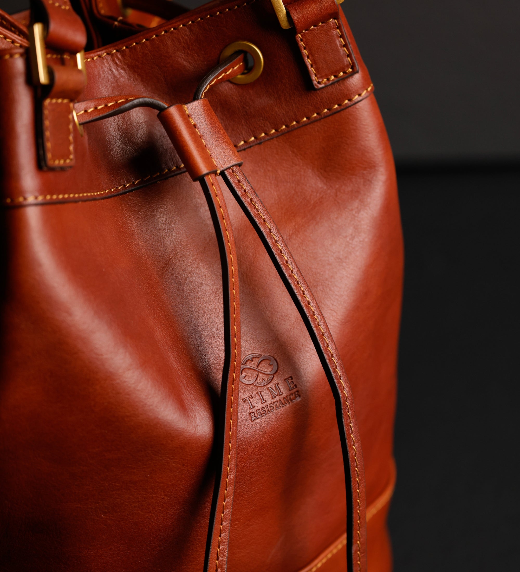Borsa a secchiello in pelle donna - Light In August