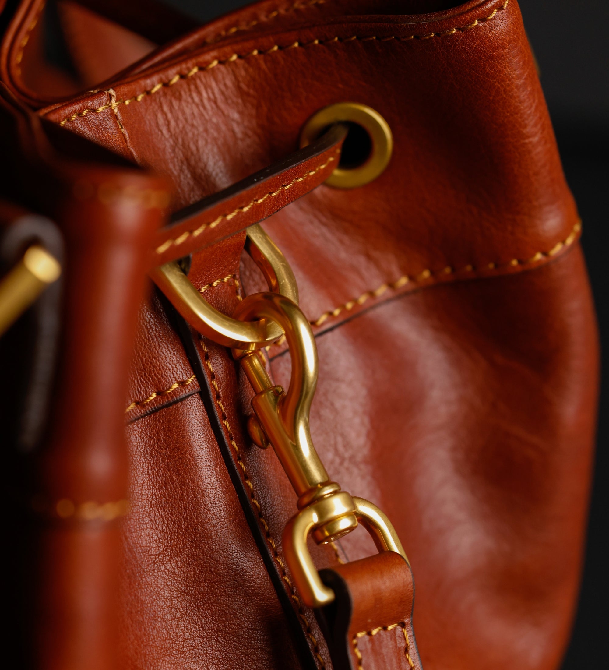 Borsa a secchiello in pelle donna - Light In August