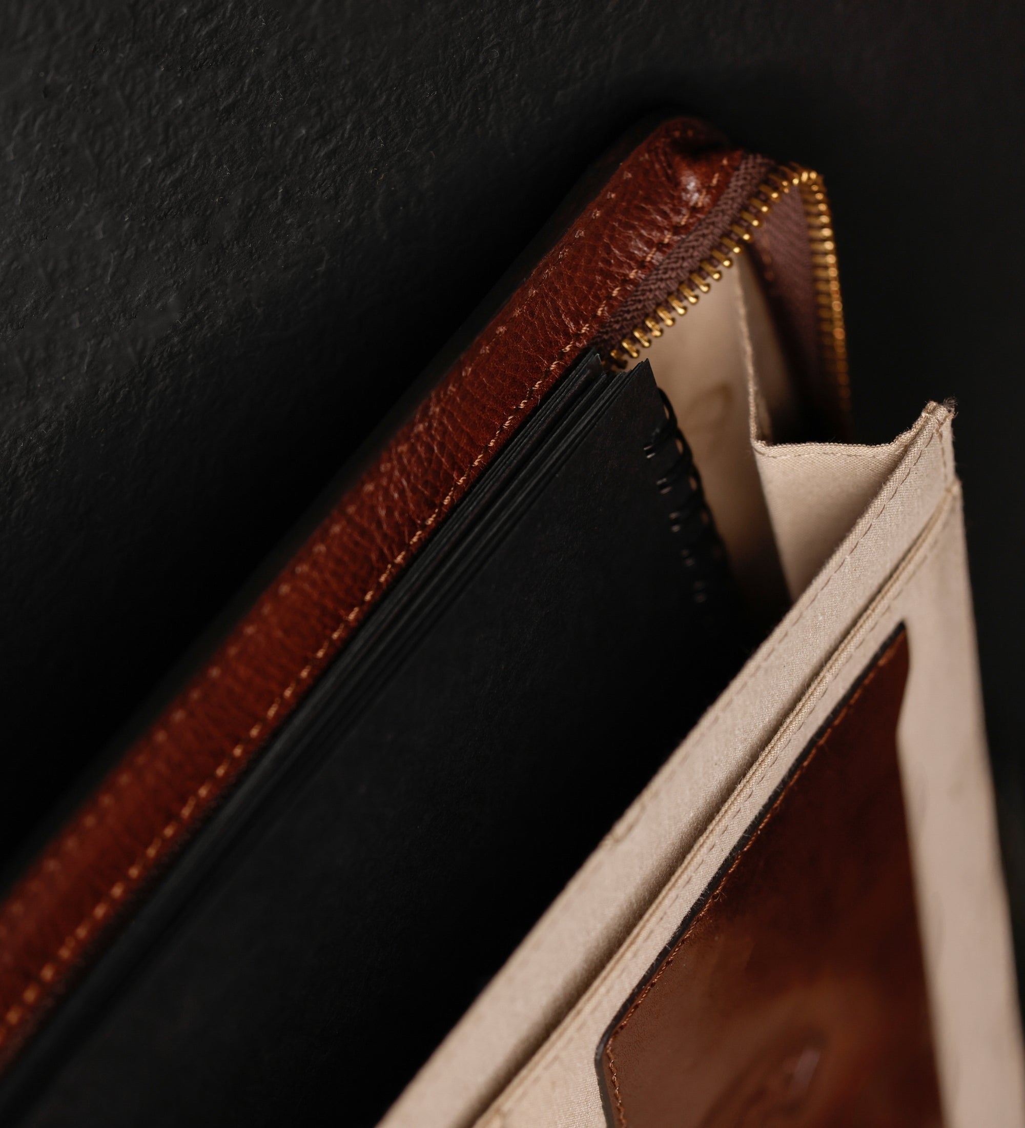 Portadocumenti organizer A4 in pelle - Candide