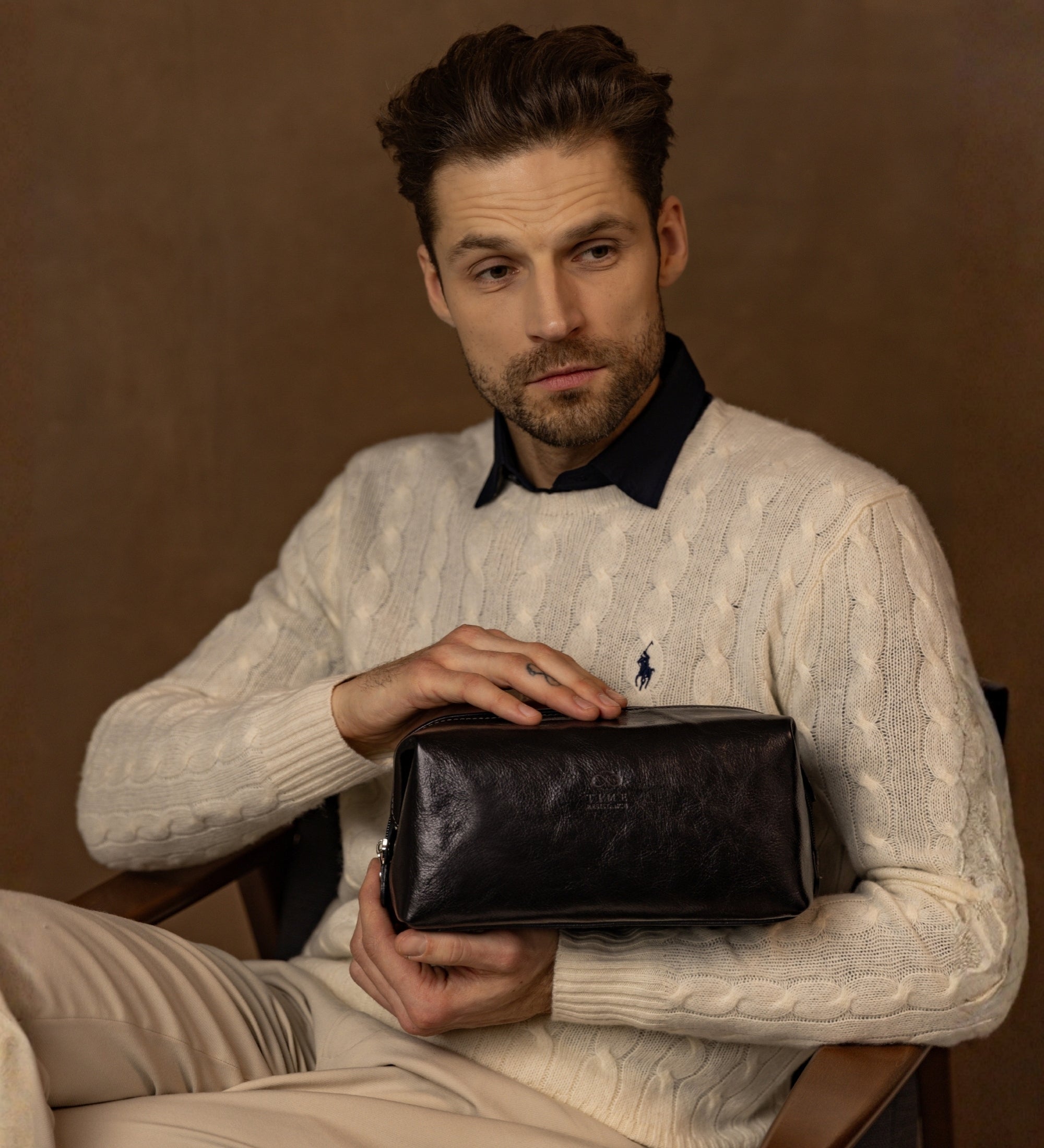 Necessaire in pelle - Four Past Midnight