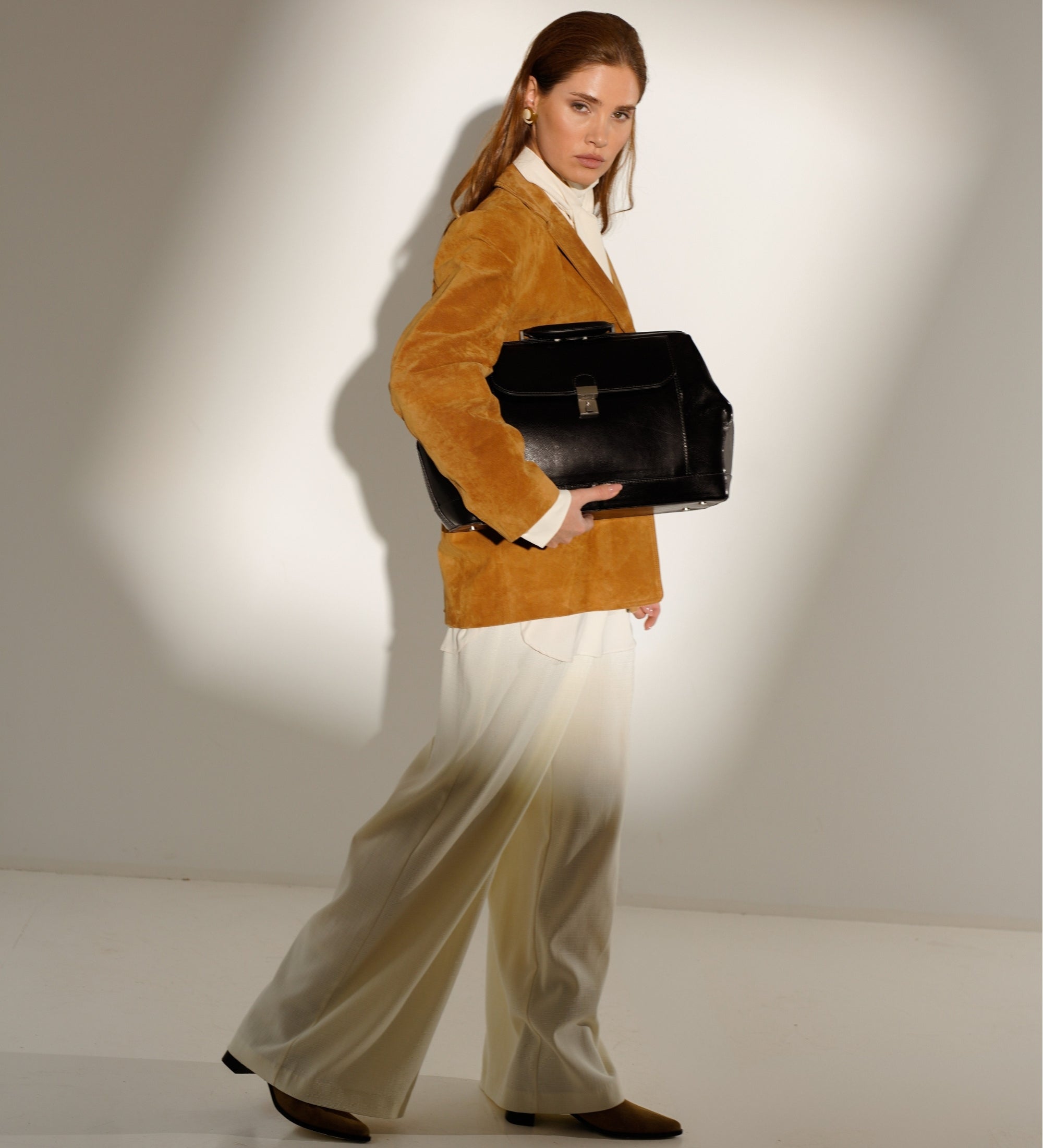 Borsa da medico grande in pelle Italiana donna - Hamlet