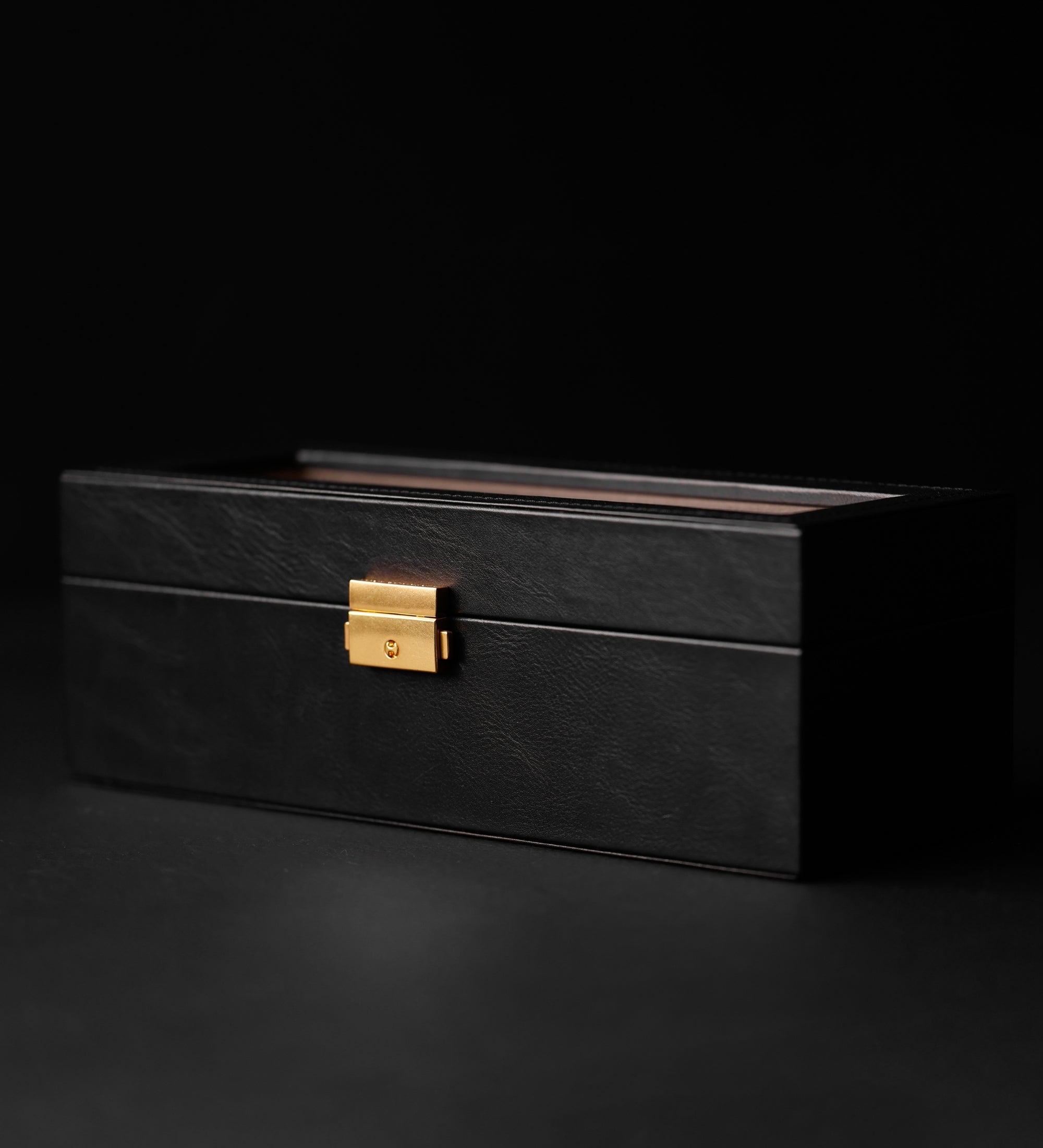 Cofanetto in pelle organizer per orologi donna - Silence