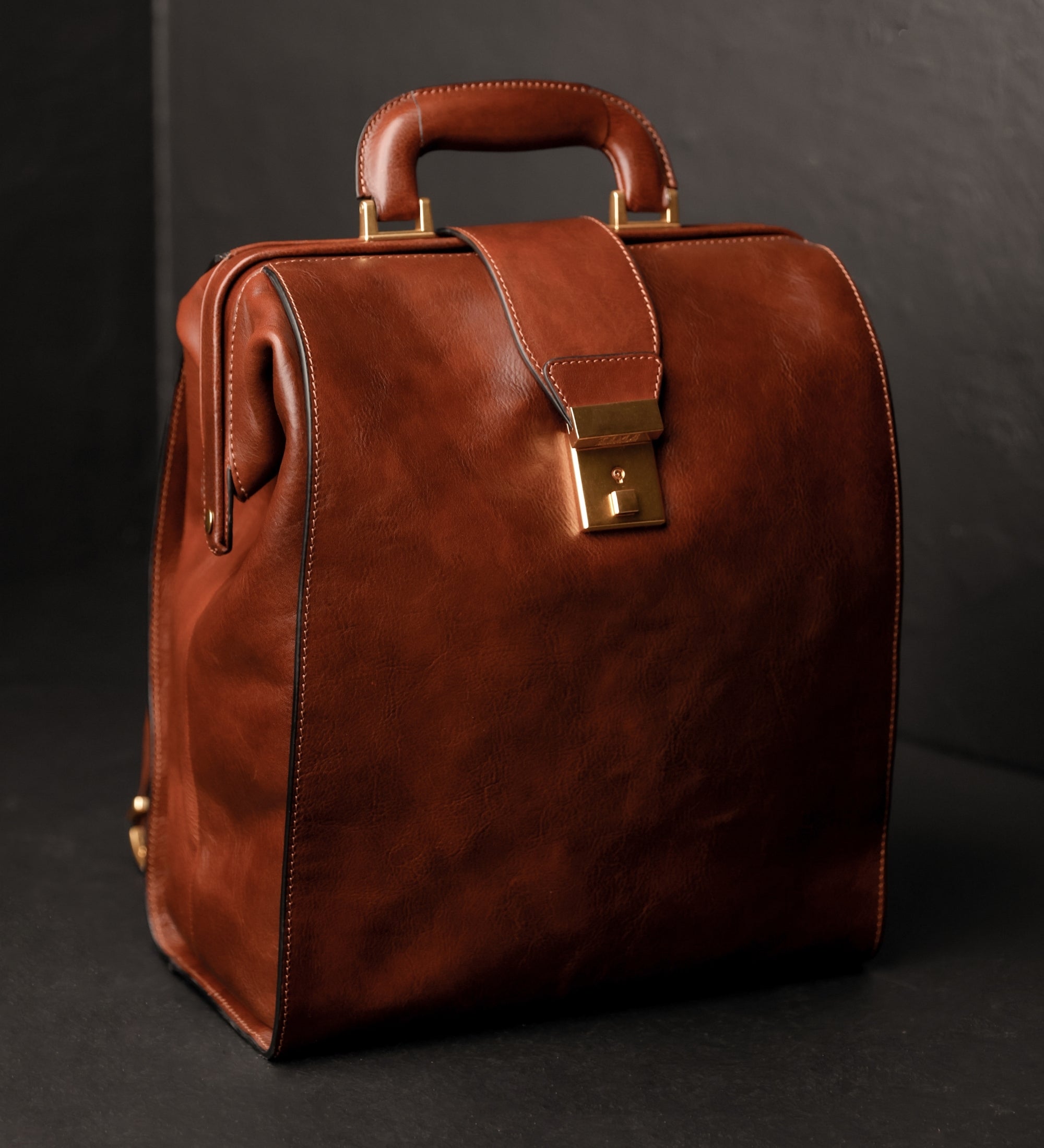 Zaino in pelle - A Brief Story of Time