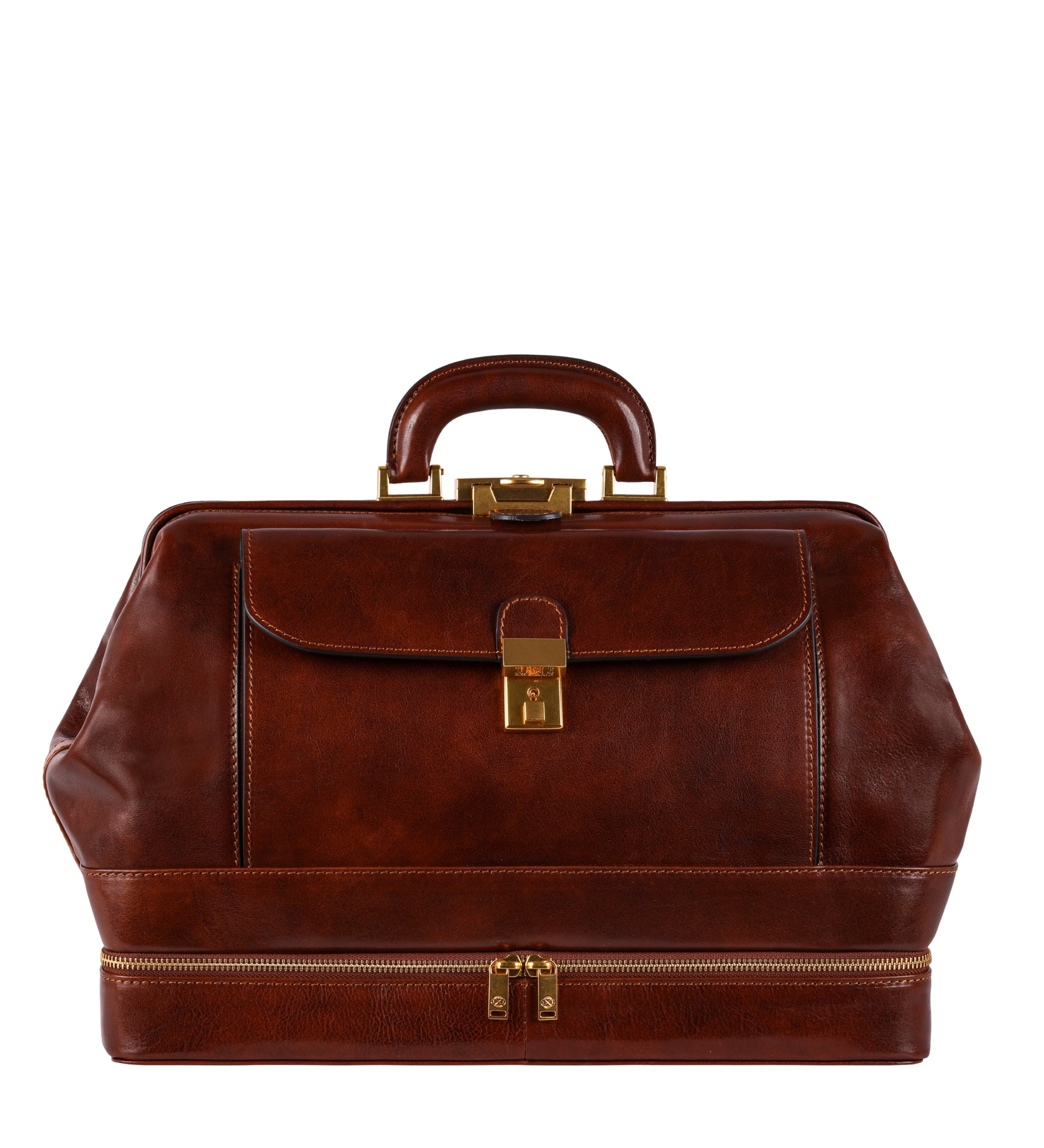 Borsa da medico grande in pelle Italiana donna - The Master and Margarita