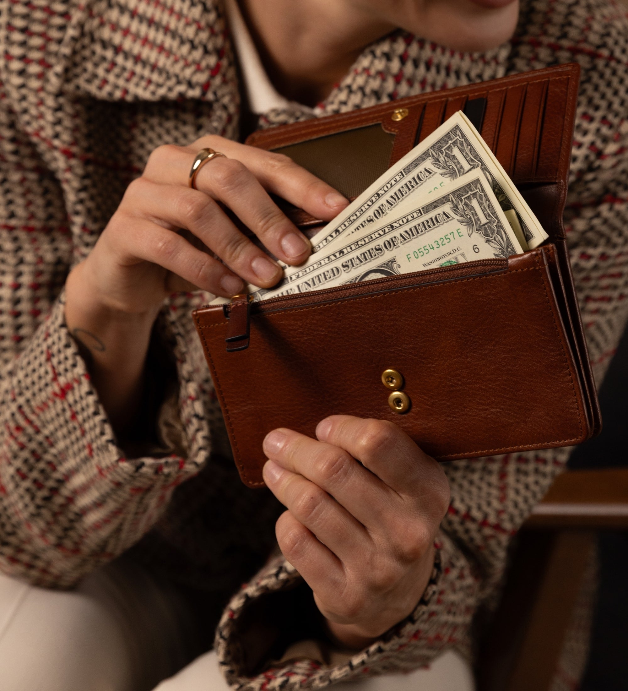 Portafoglio Continental in Pelle da Donna - Charade