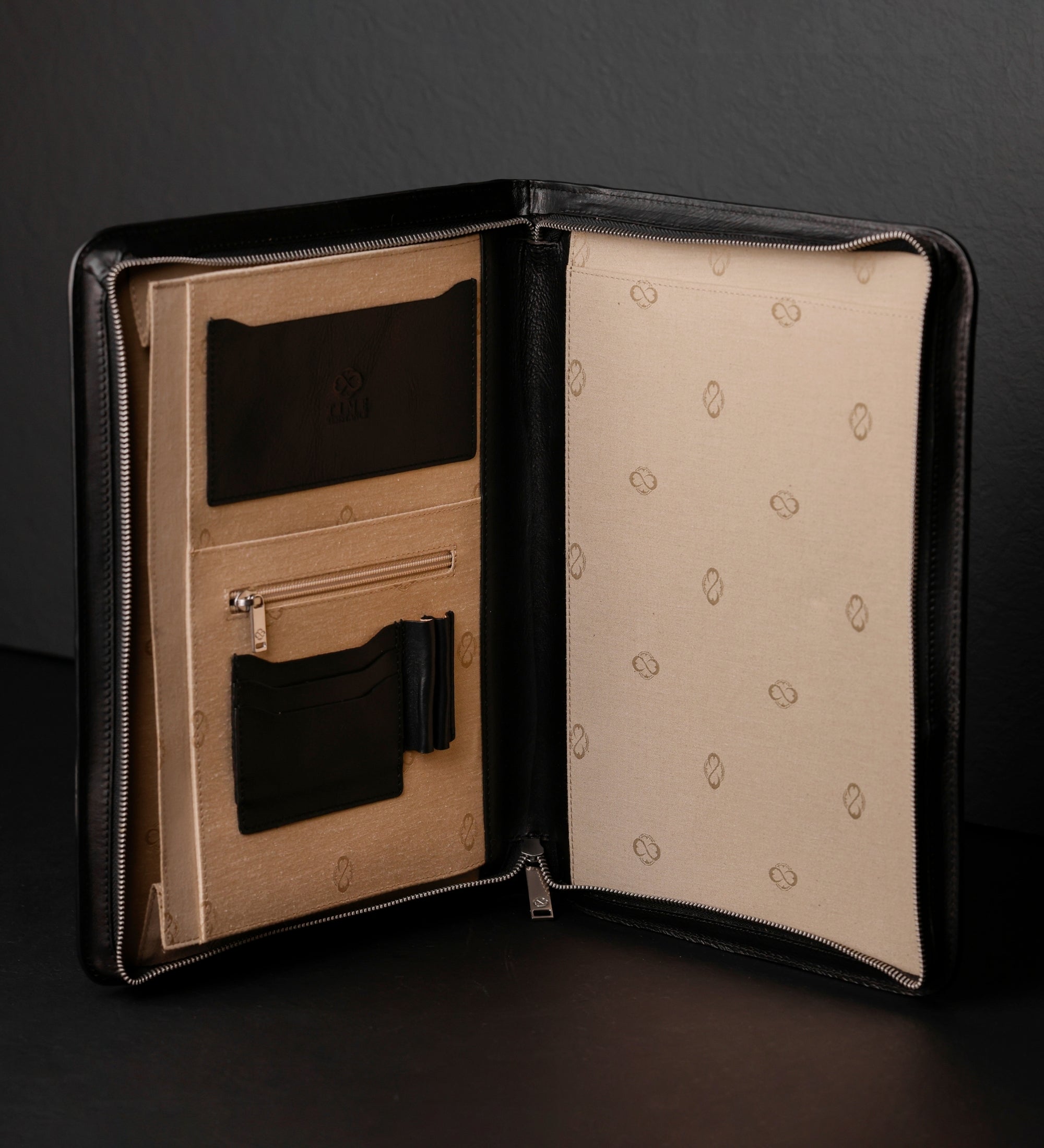 Portadocumenti organizer A4 in pelle - Candide