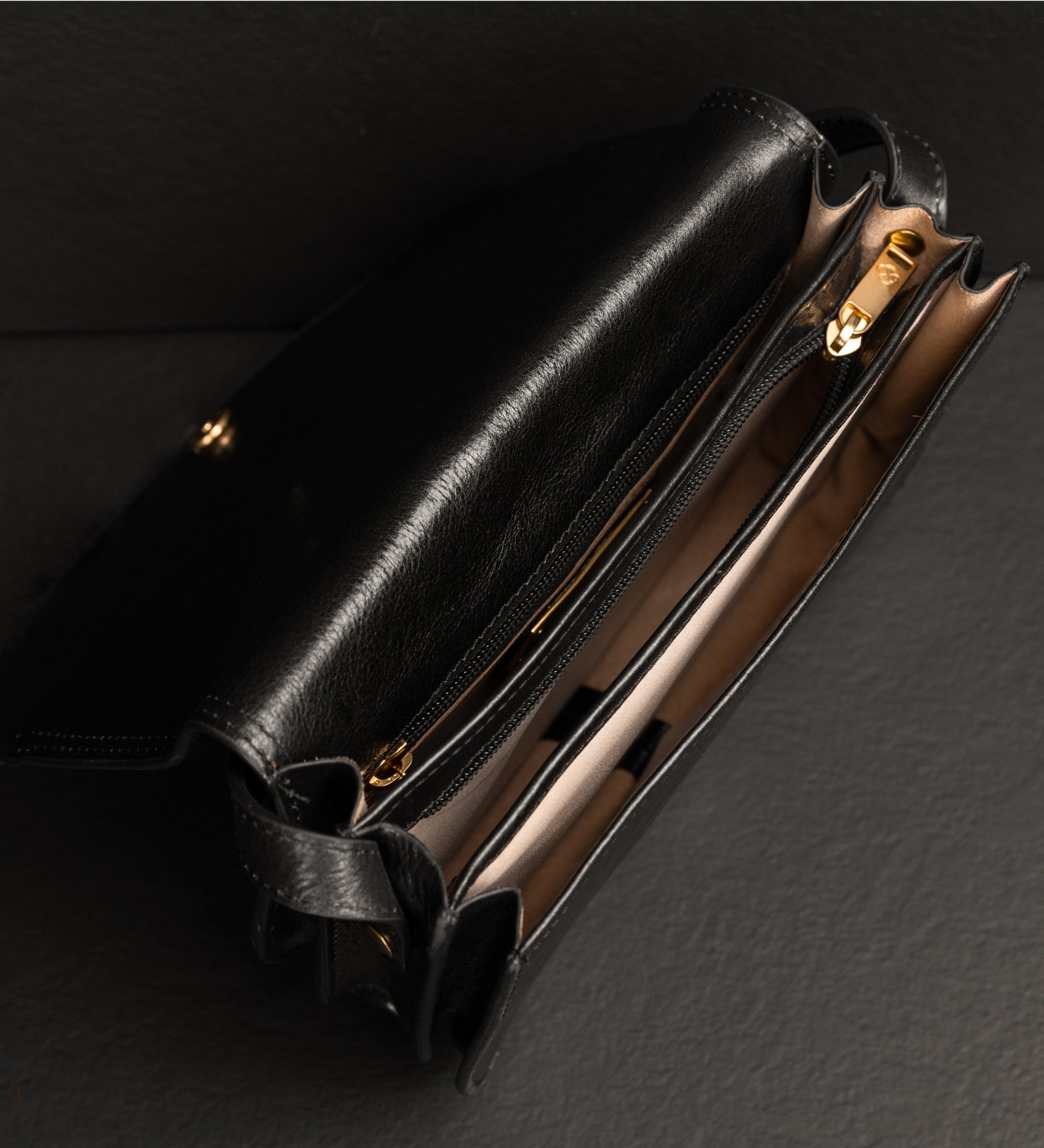 Borsa a tracolla in pelle modello saddle donna - Moonfleet