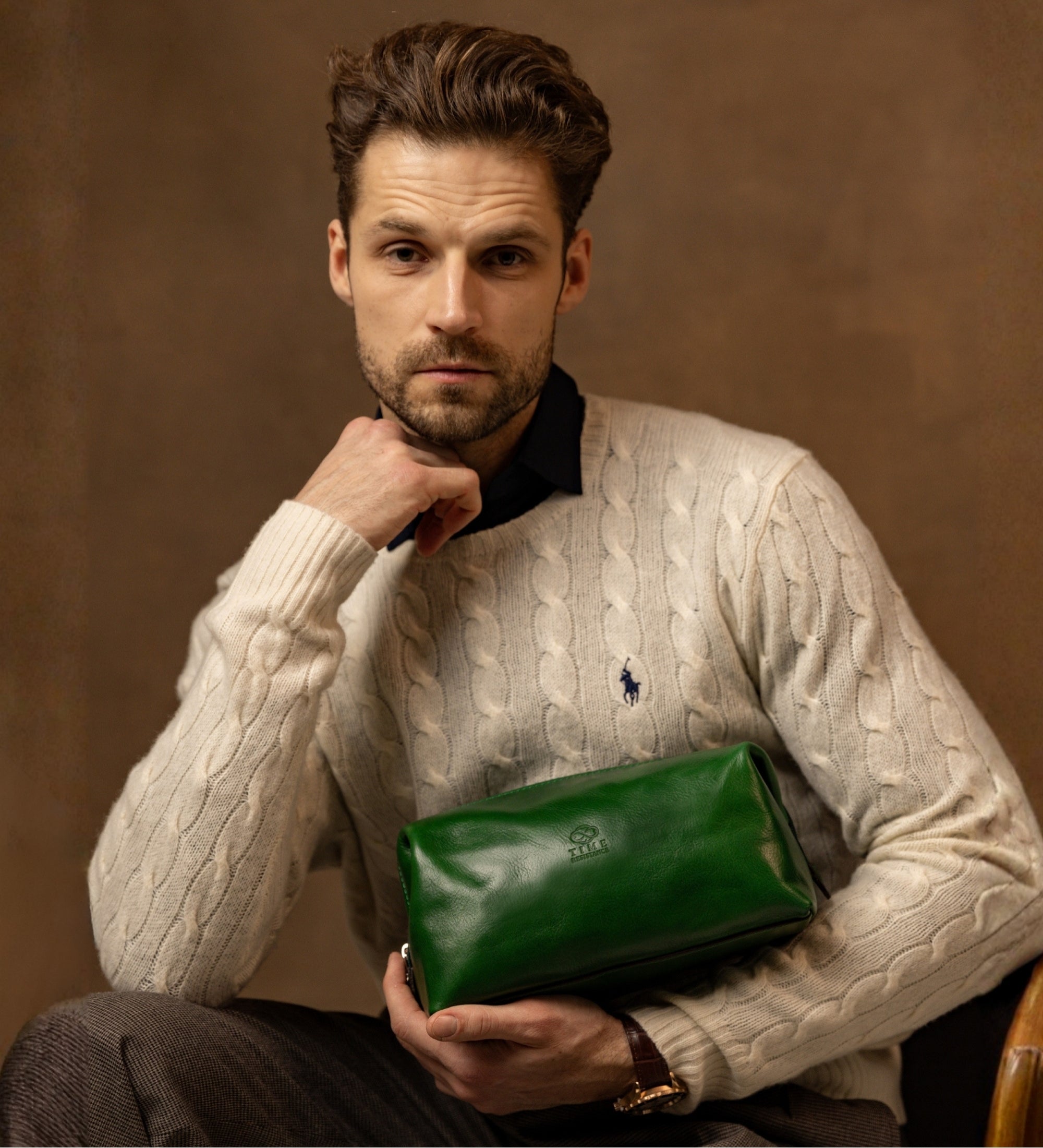 Necessaire in pelle - Four Past Midnight
