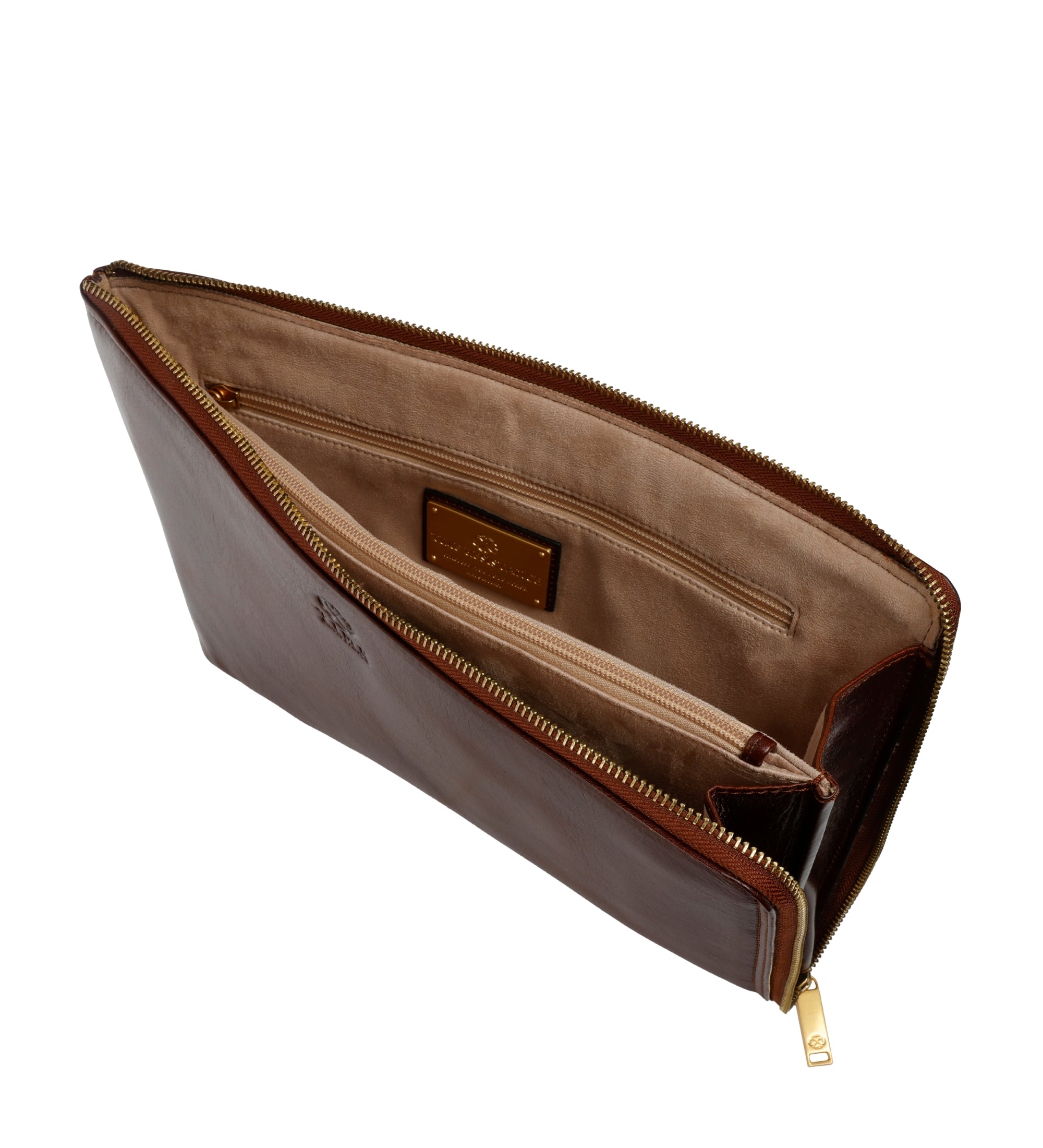 Maxi pochette in pelle uomo - The Brothers Karamazov