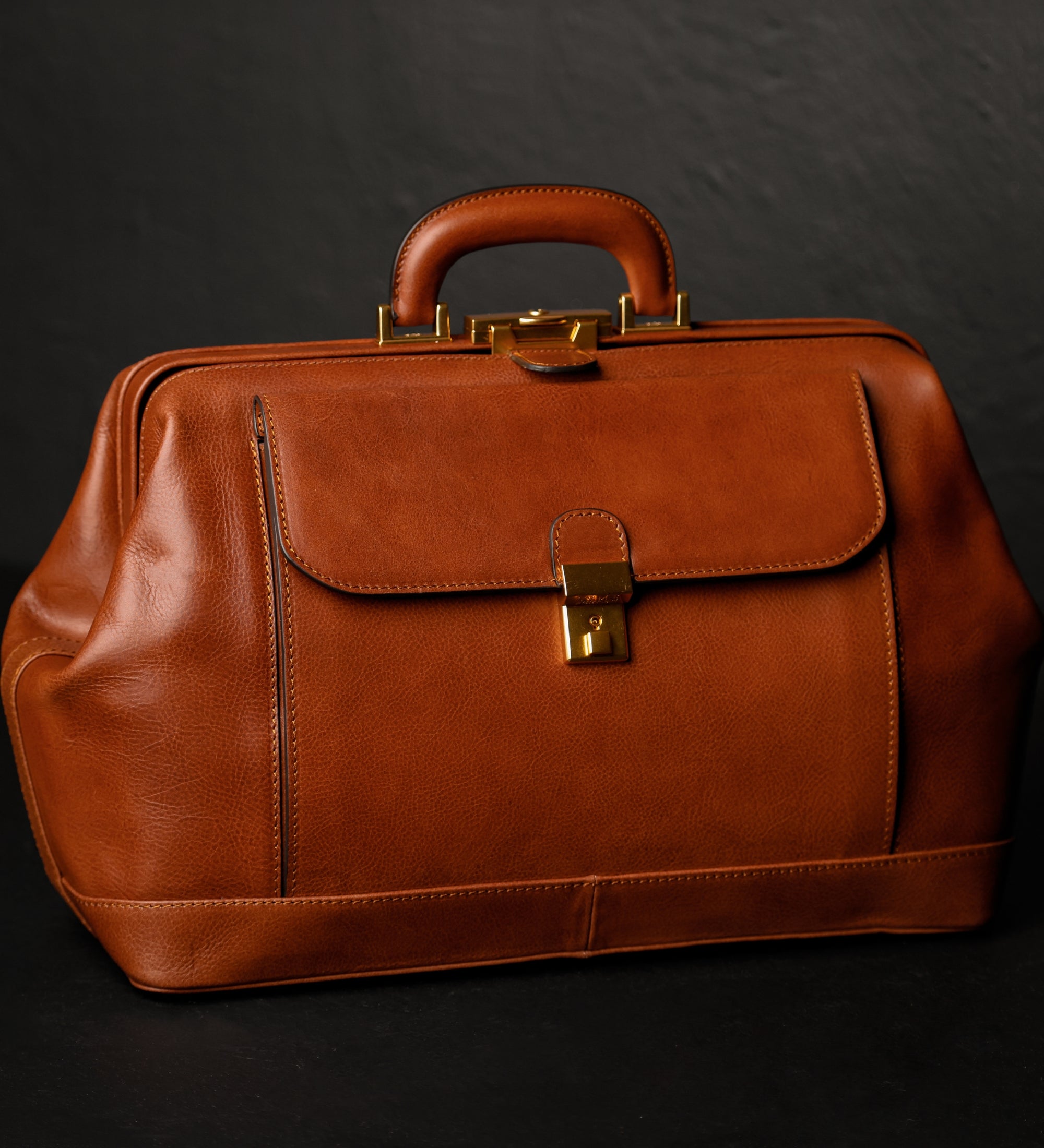 Borsa da medico grande in pelle Italiana - Hamlet