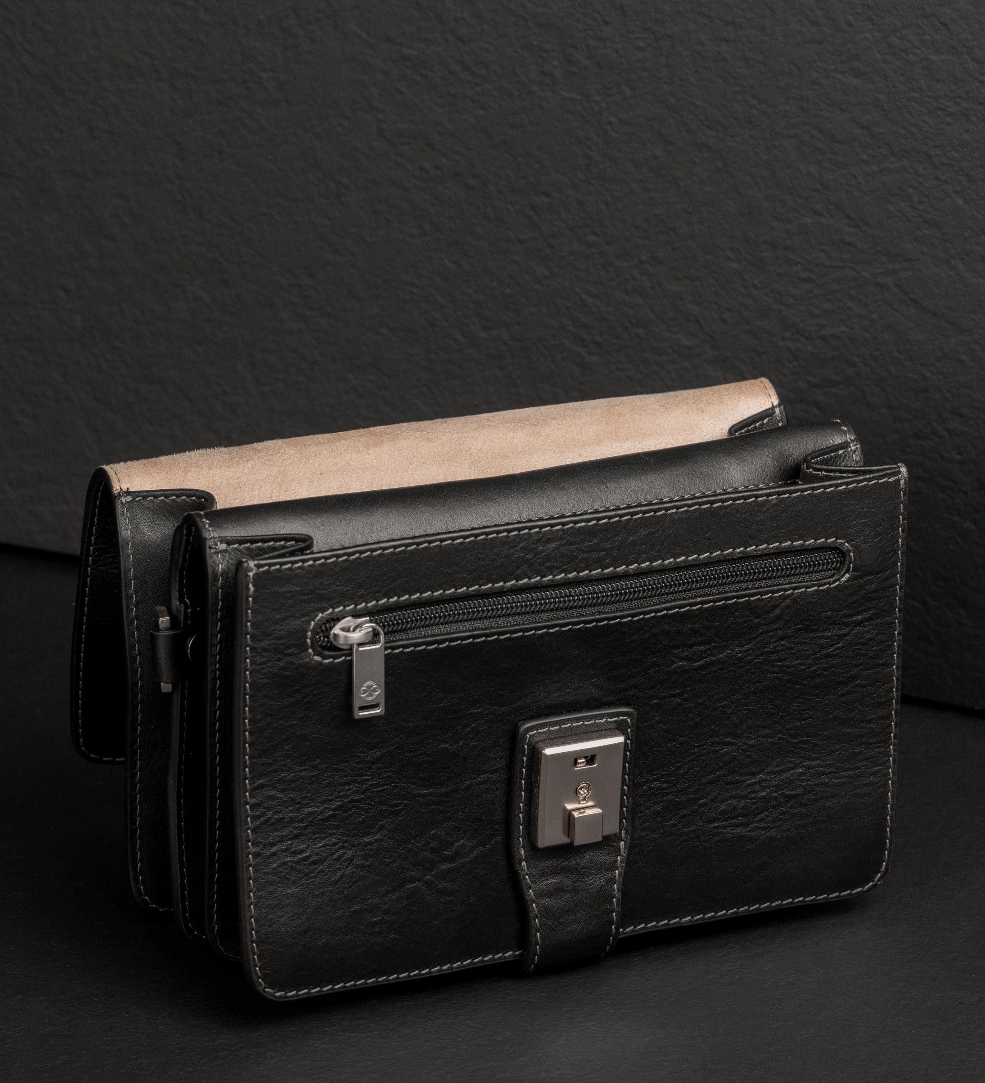 Pochette in pelle - The Maltese Falcon