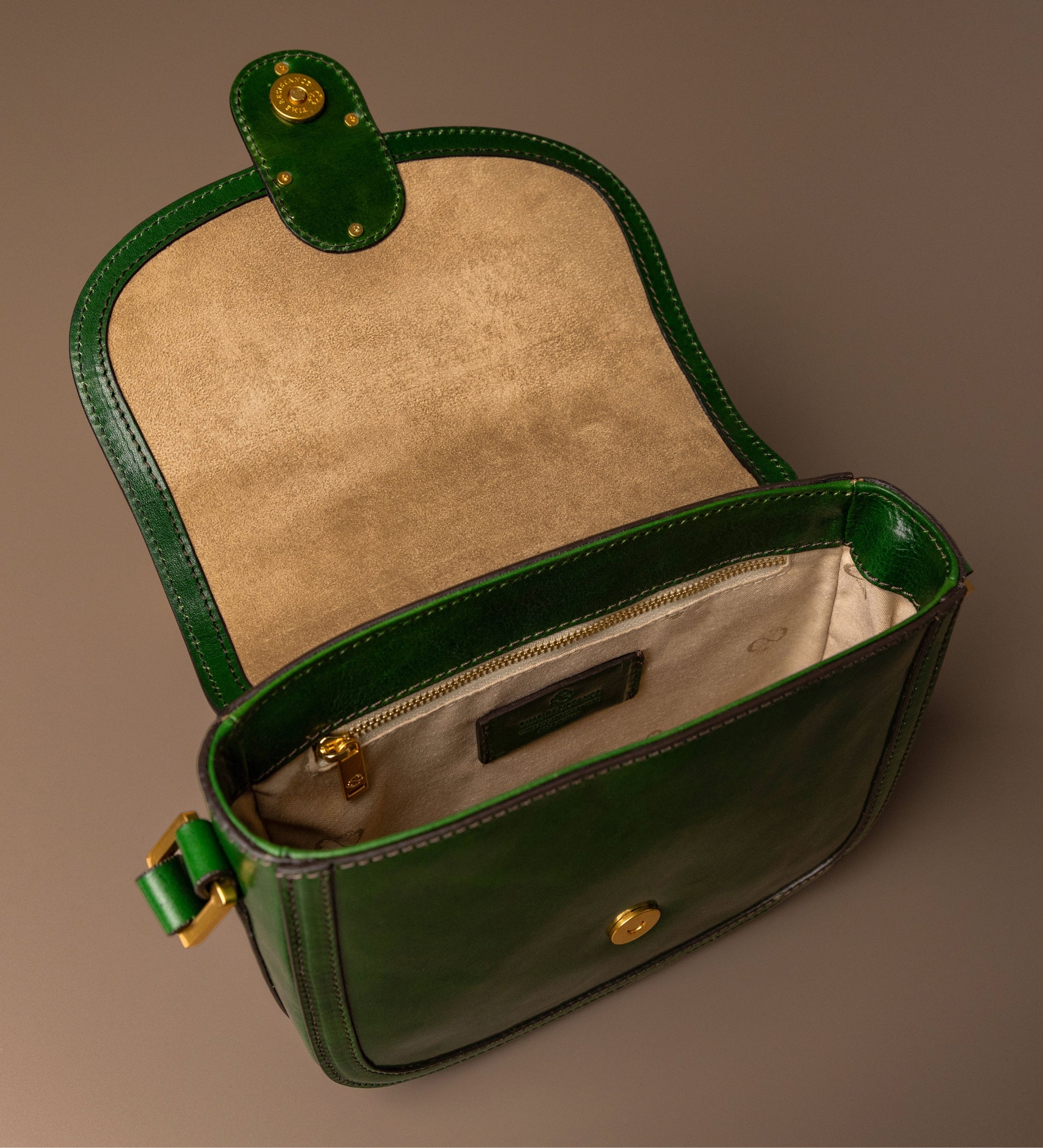 Borsa a tracolla in pelle modello saddle donna - Villette