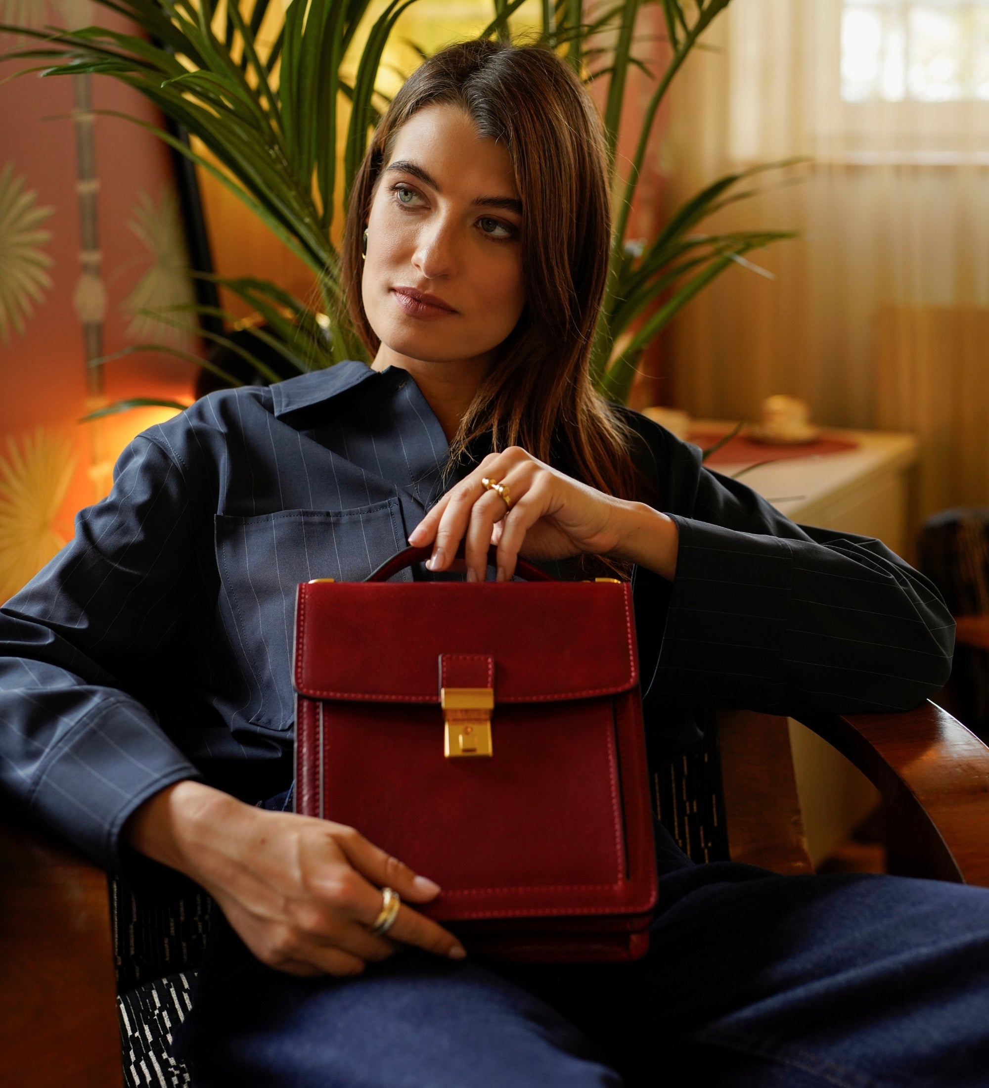 Cartella piccola in pelle donna - Walden