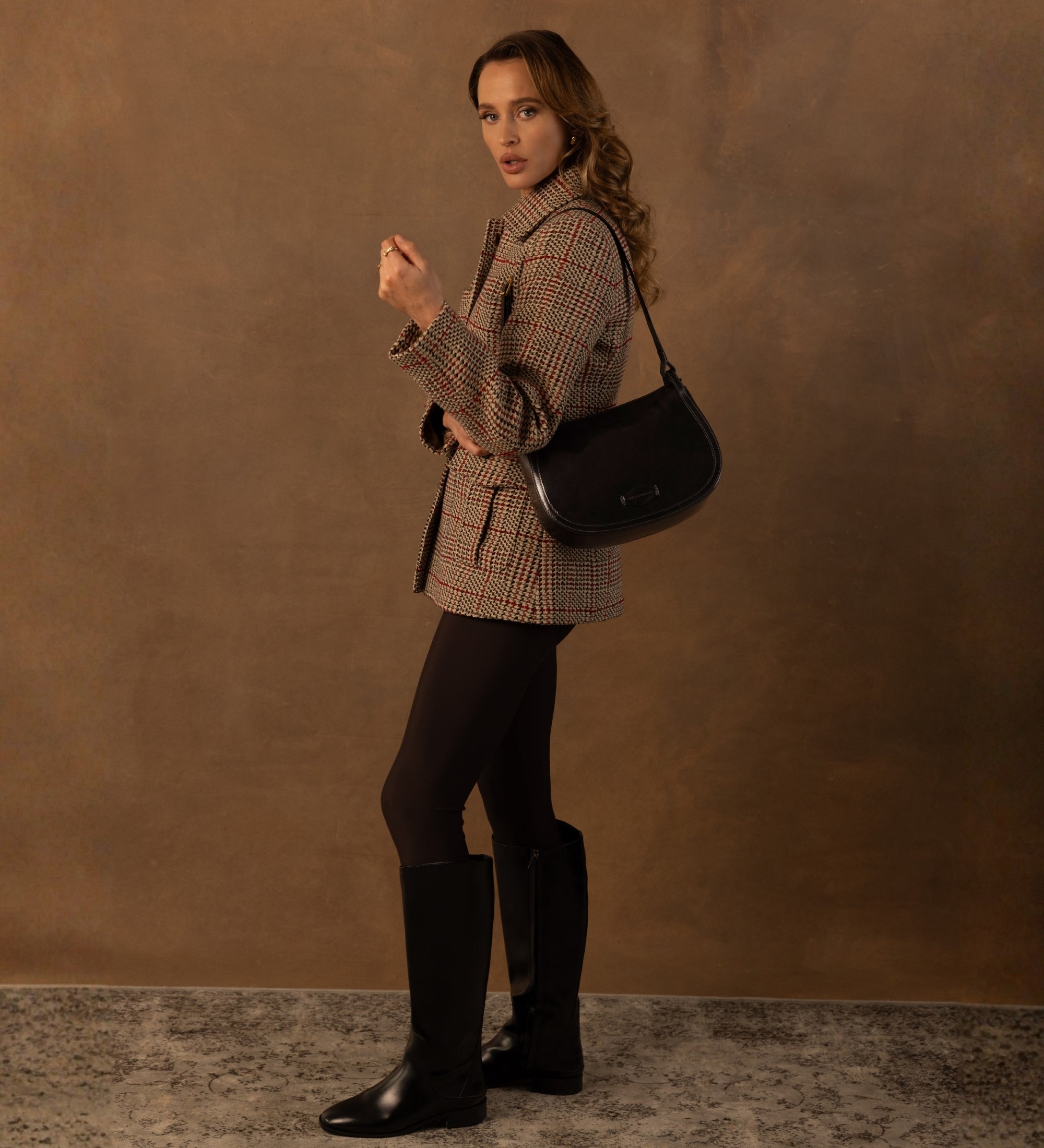 Borsa hobo in pelle donna - La Noia