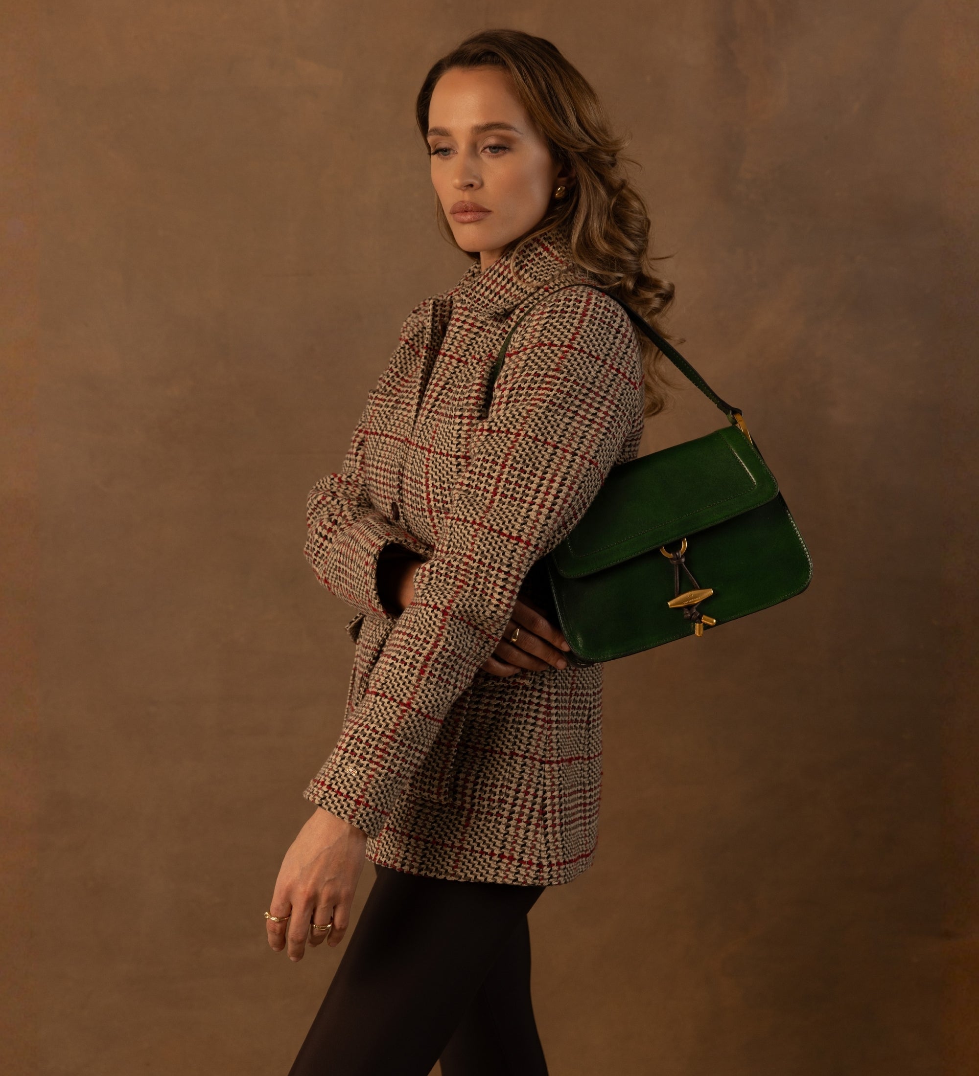 Borsa con patta in pelle da donna - Possession