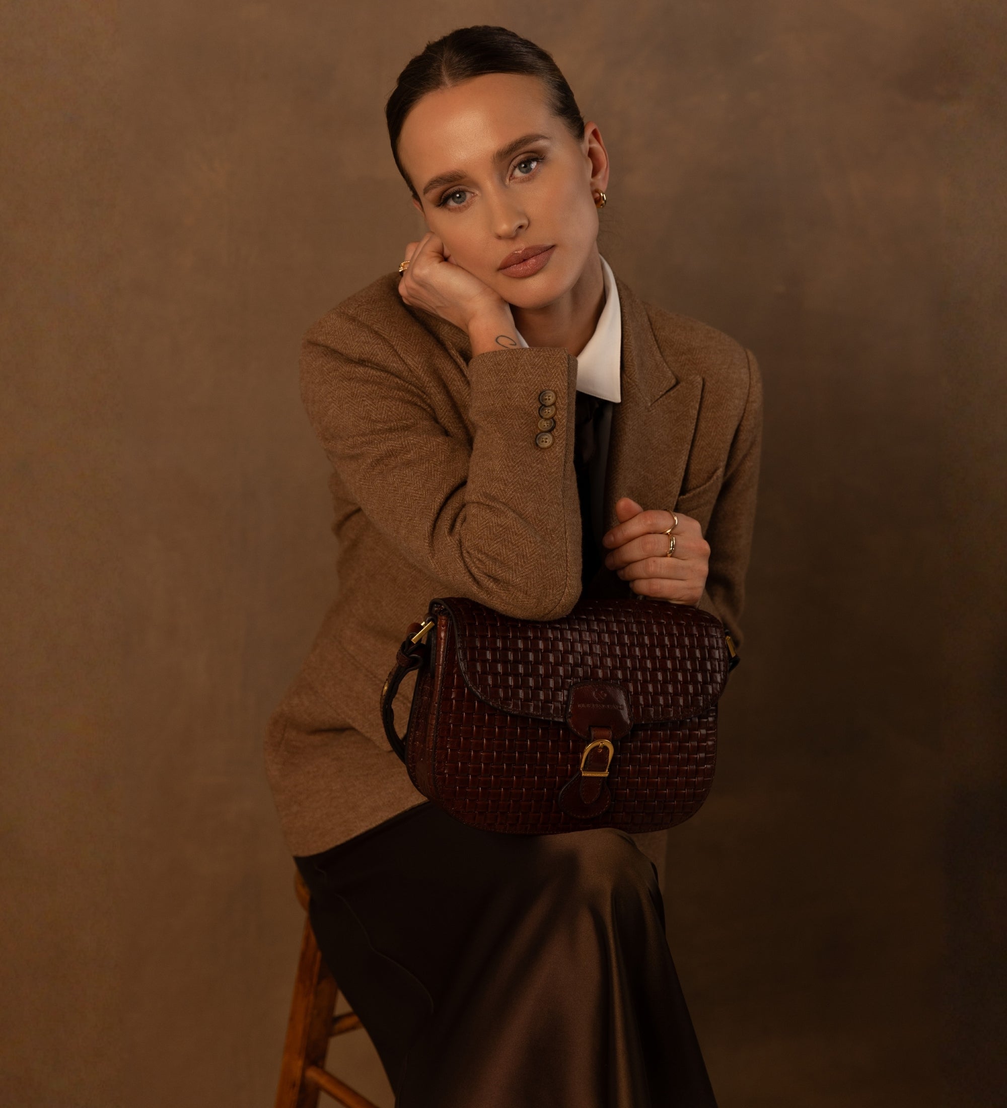 Borsa saddle in pelle donna - Romola