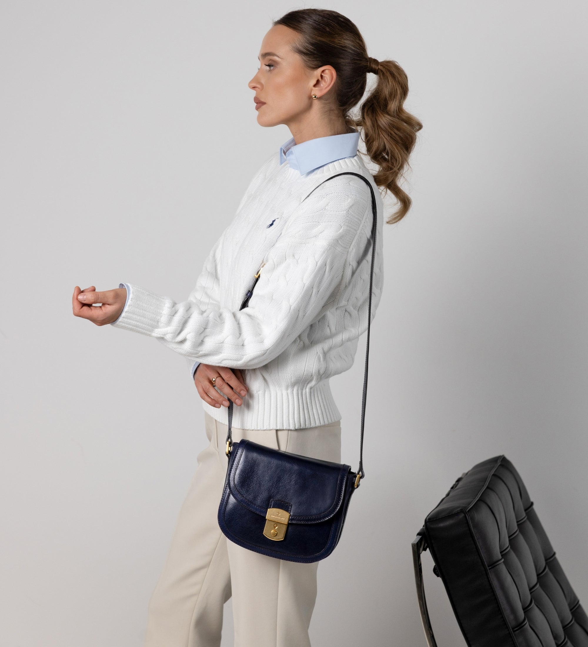 Borsa saddle in pelle donna - Secrets