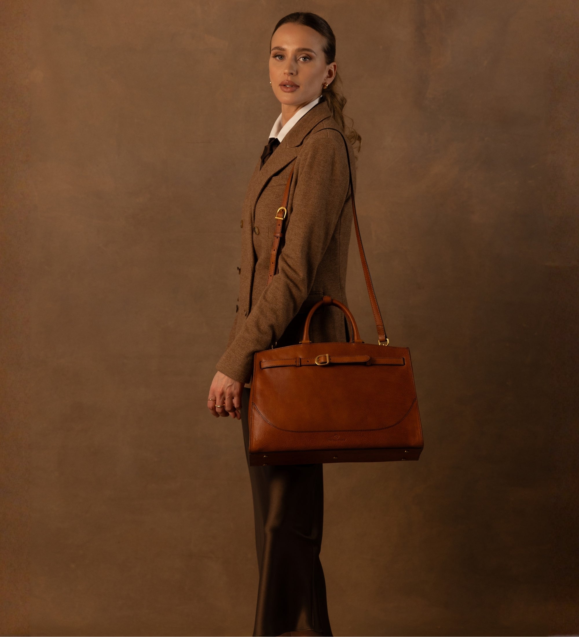 Borsa in pelle da donna a mano  - Shirley