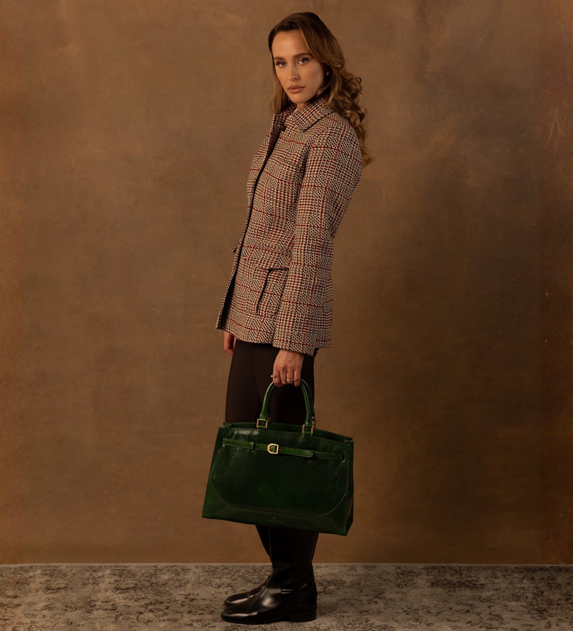 Borsa in pelle da donna a mano  - Shirley