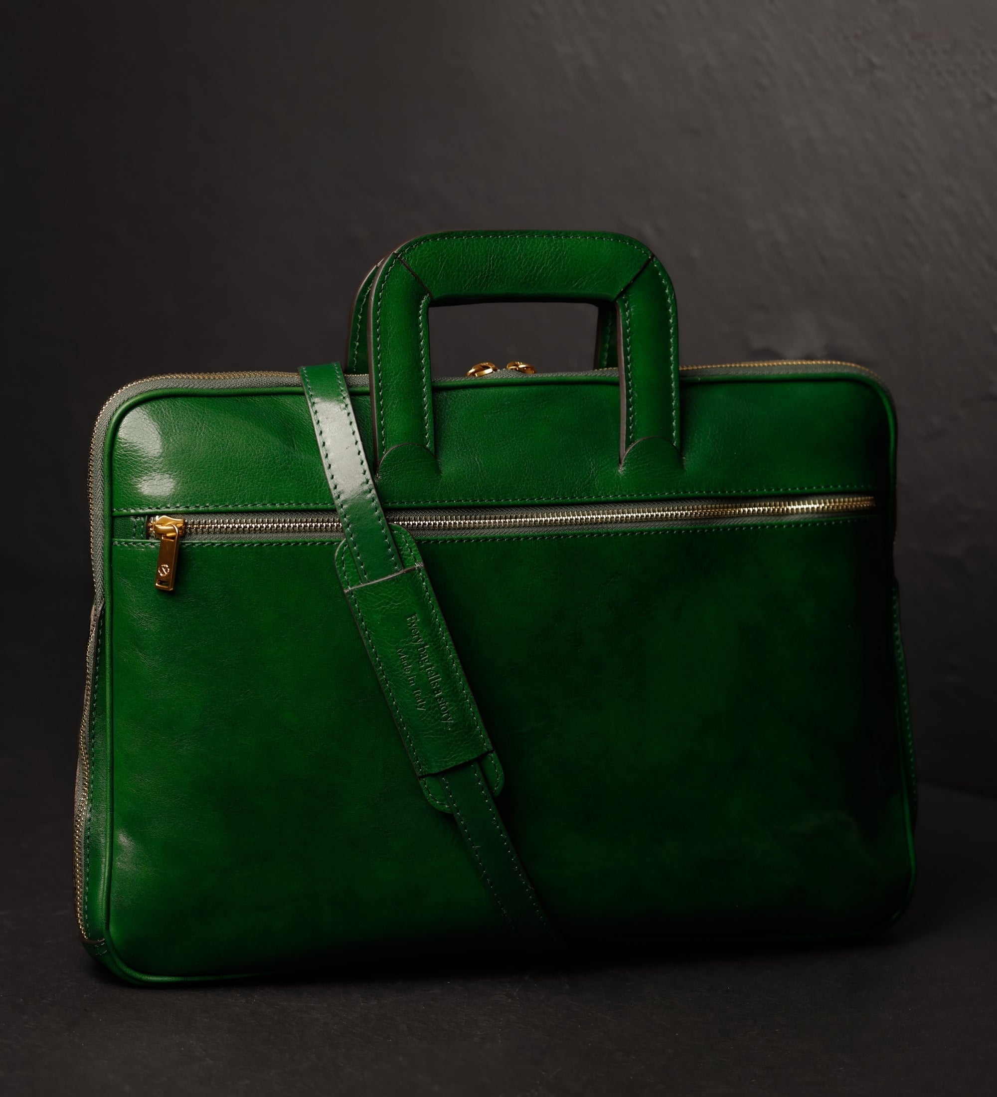 Cartella in pelle per PC donna - Brave New World