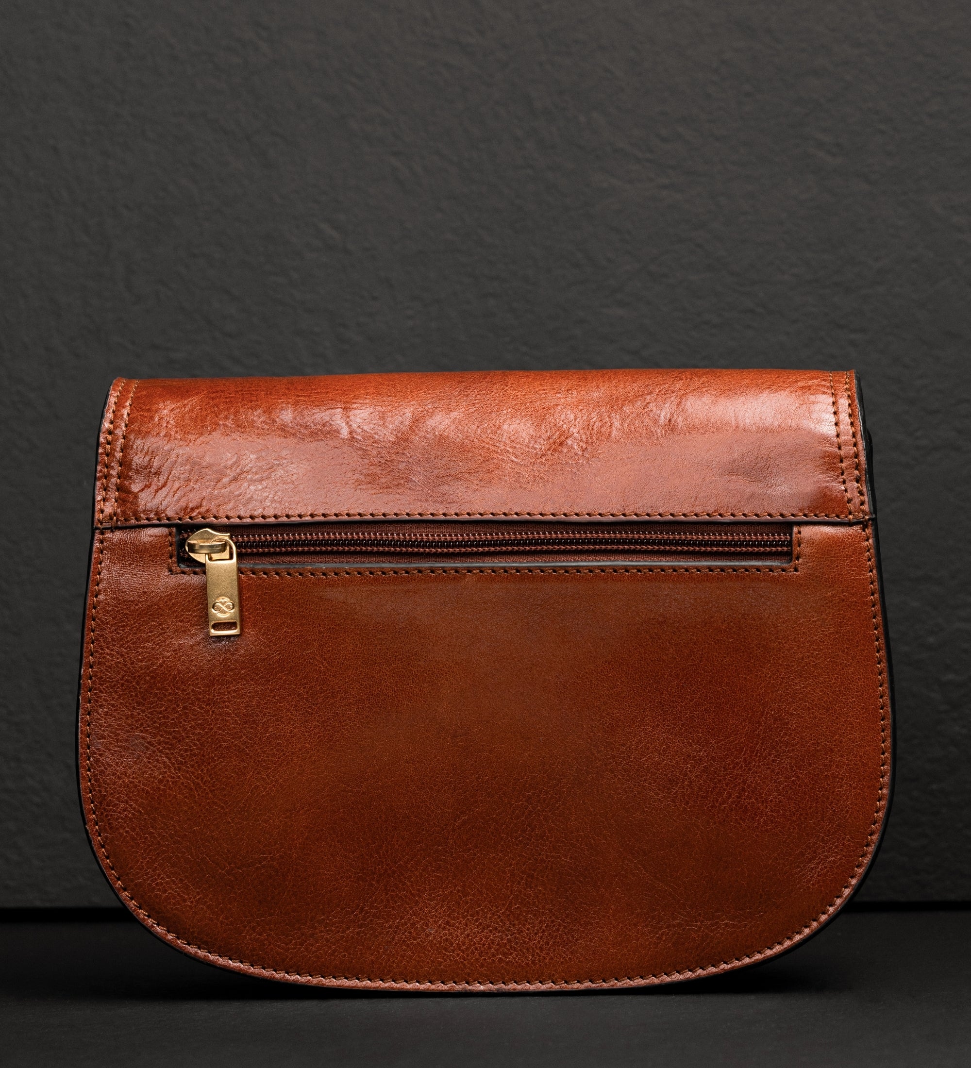 Borsa a tracolla in pelle modello saddle donna - Moonfleet