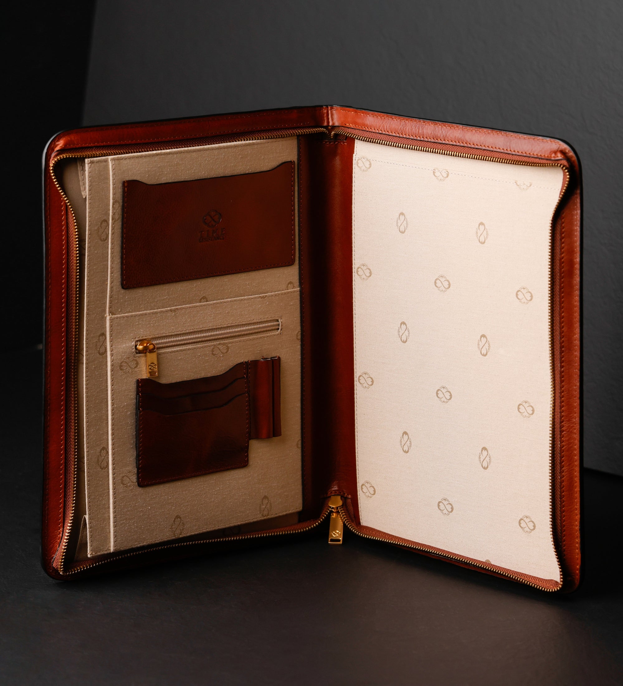 Portadocumenti organizer A4 in pelle - Candide
