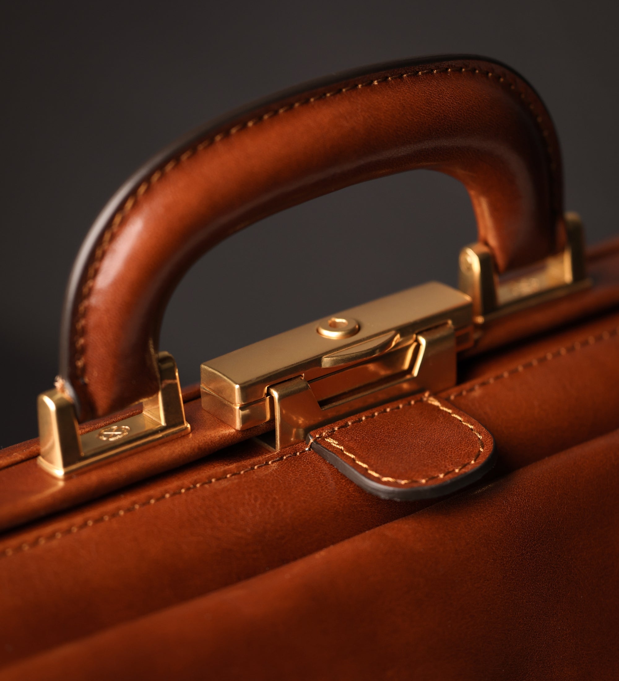 Borsa da medico grande in pelle Italiana - The Master and Margarita