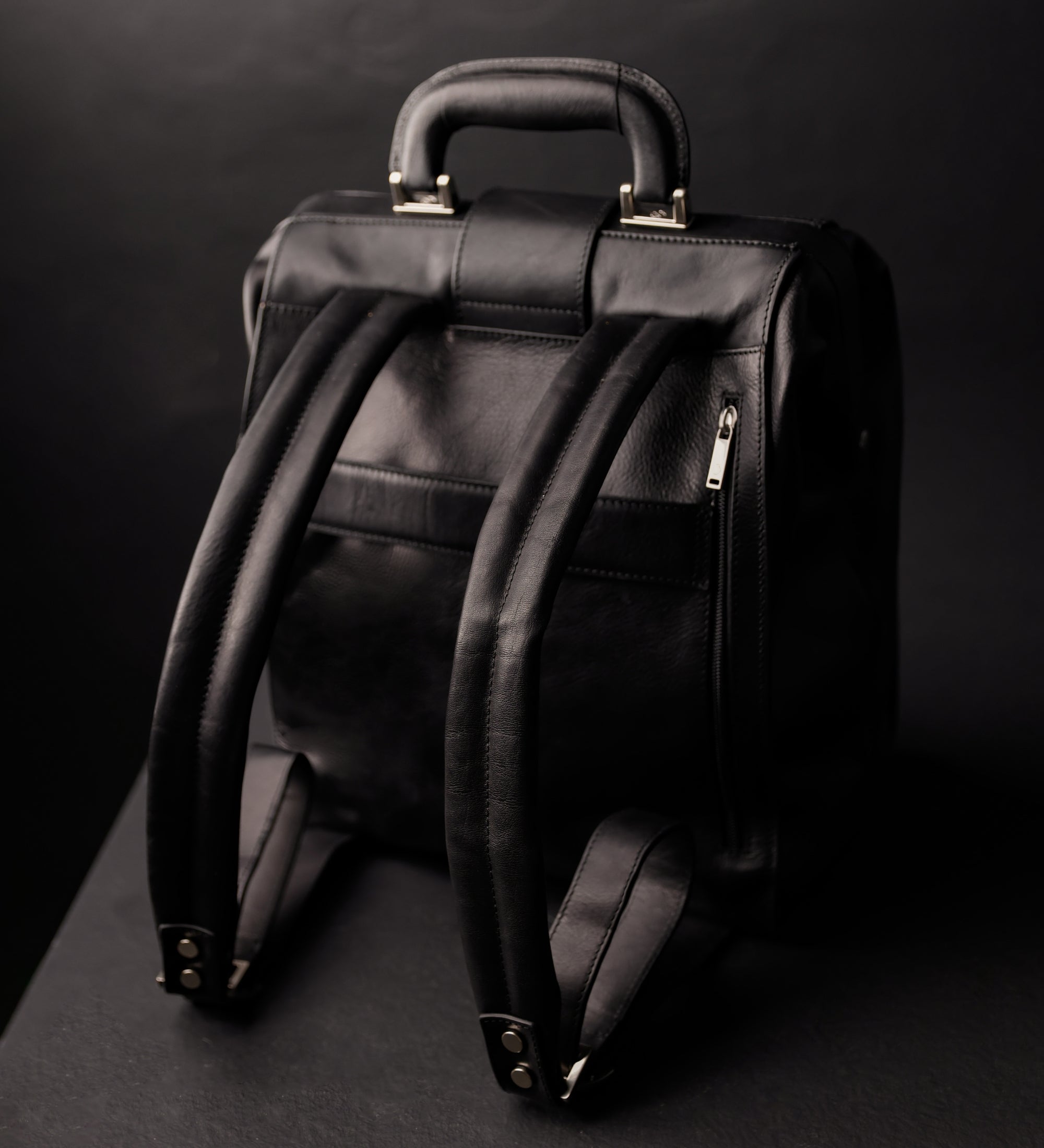 Zaino in pelle - A Brief Story of Time