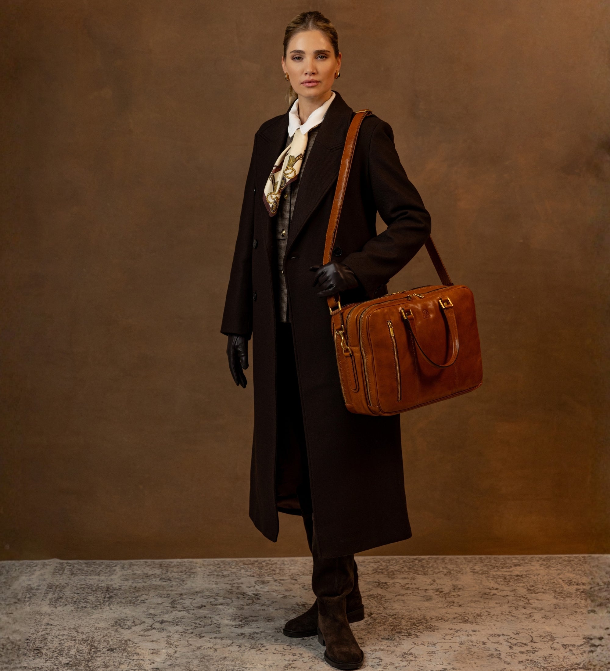 Borsa donna in pelle convertibile in zaino - A Farewell to Arms