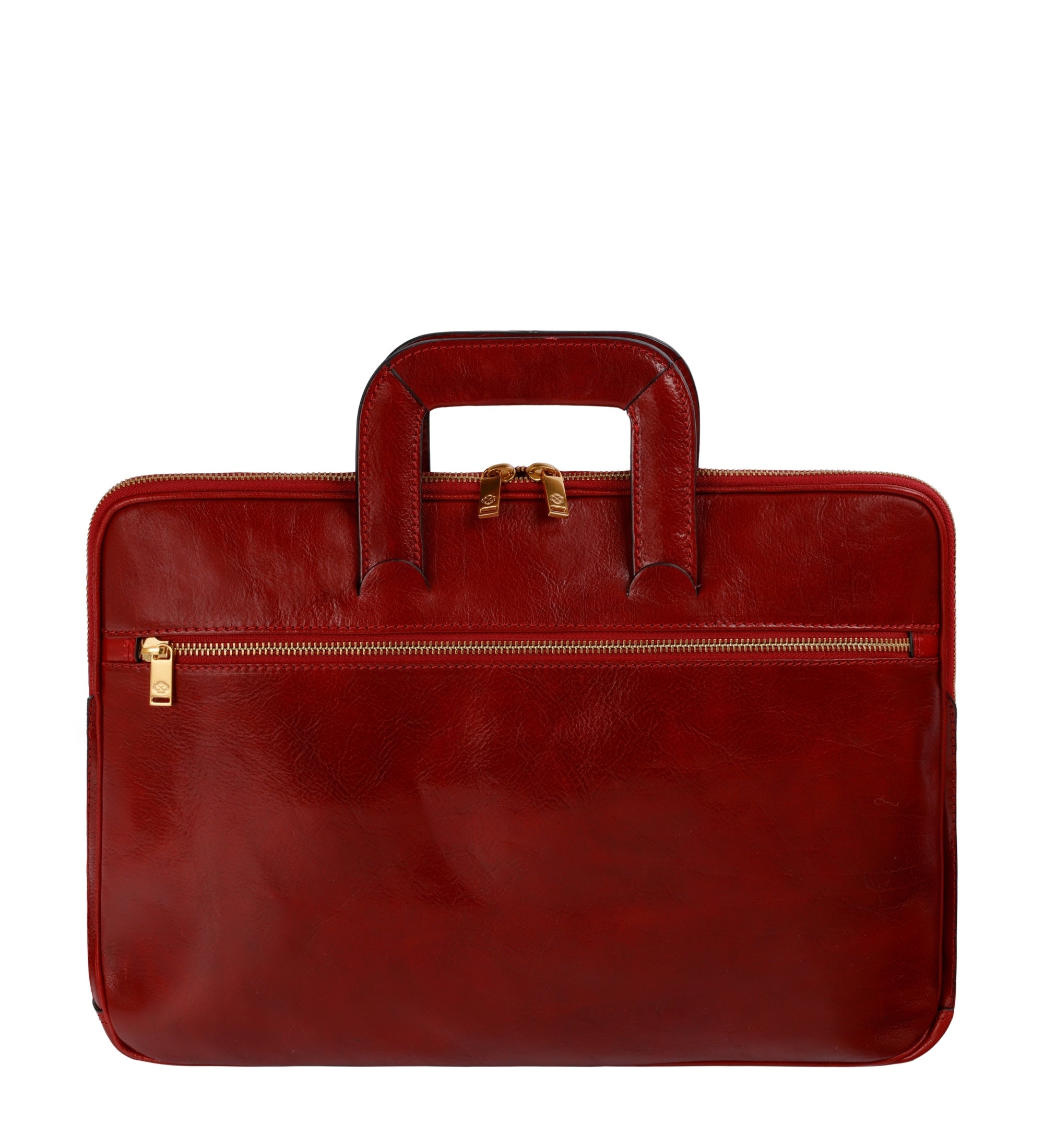 Cartella porta PC in pelle - Brave New World