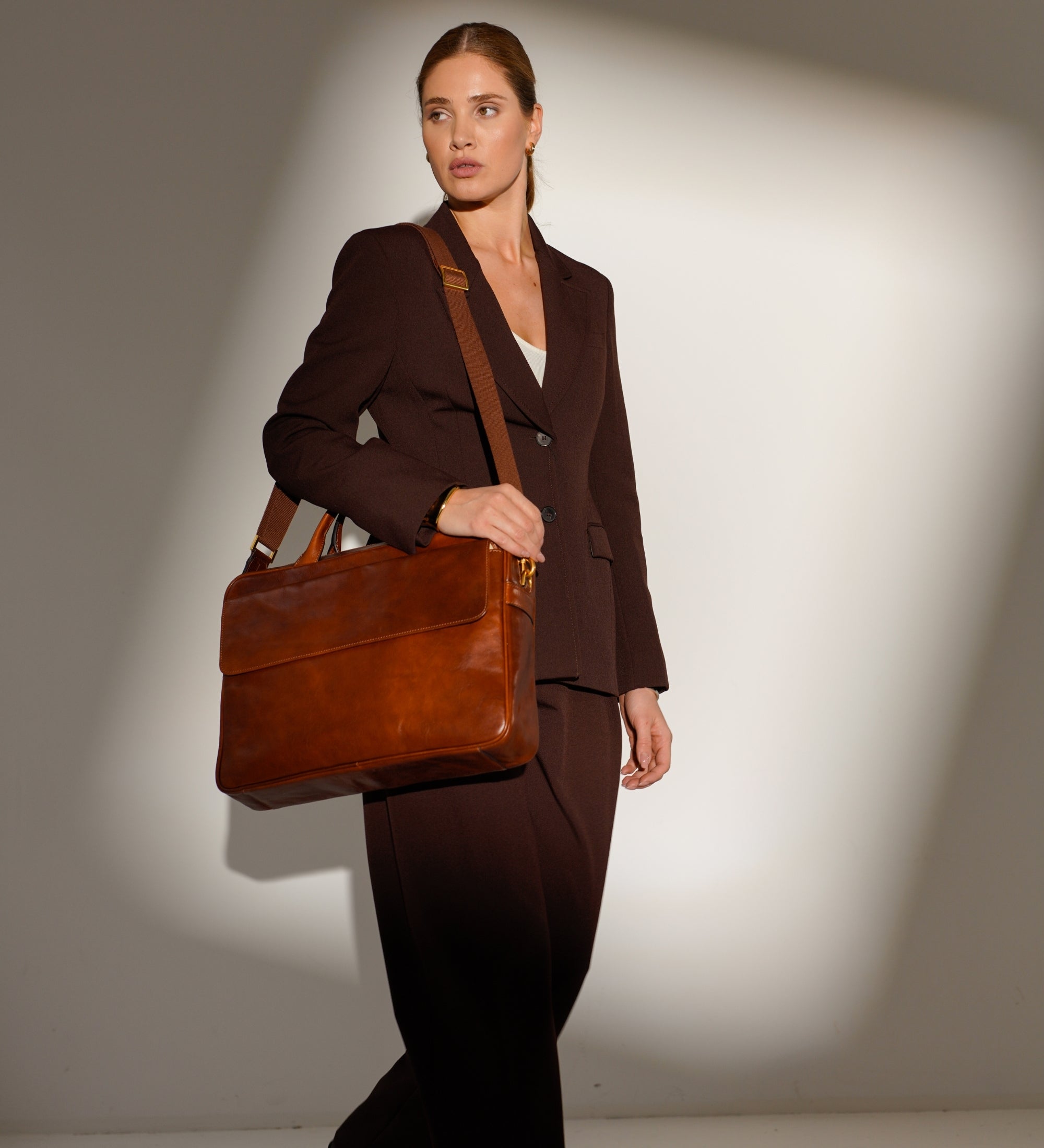 Cartella in pelle per PC donna - The Sheltering Sky