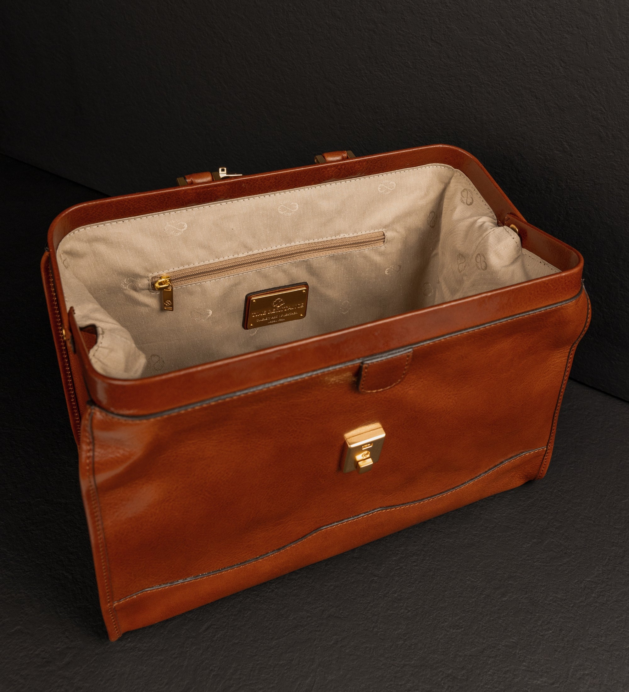 Borsa da medico piccola in pelle - David Copperfield