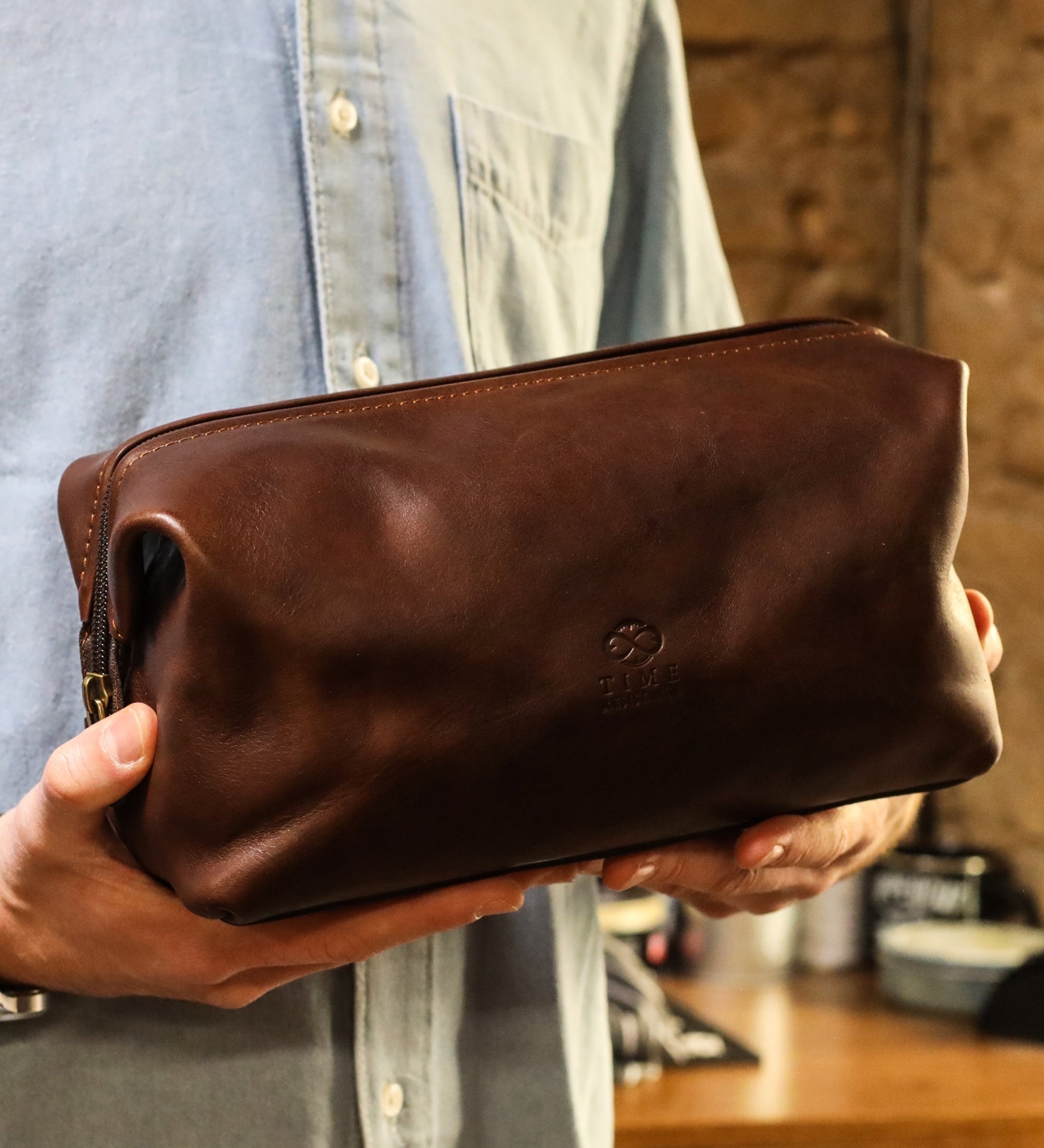 Necessaire in pelle - Four Past Midnight